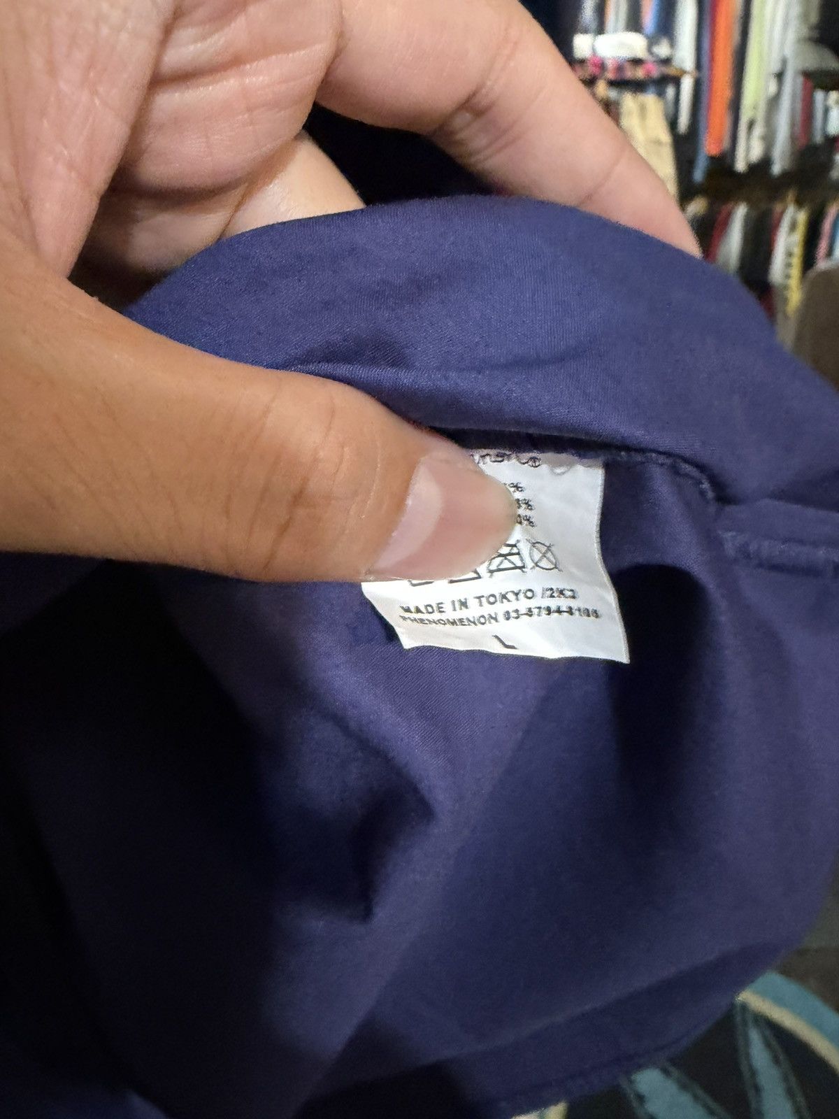 PHENOMENON Phenomenon Zipper Pocket Shirt Size US L / EU 52-54 / 3 - 4 Thumbnail