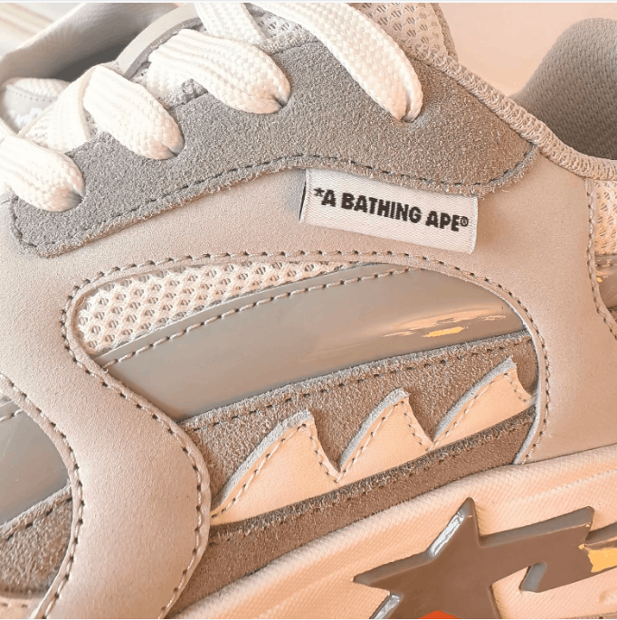 Bape Casual low cut sports shoes Size US 9.5 / EU 42-43 - 4 Thumbnail