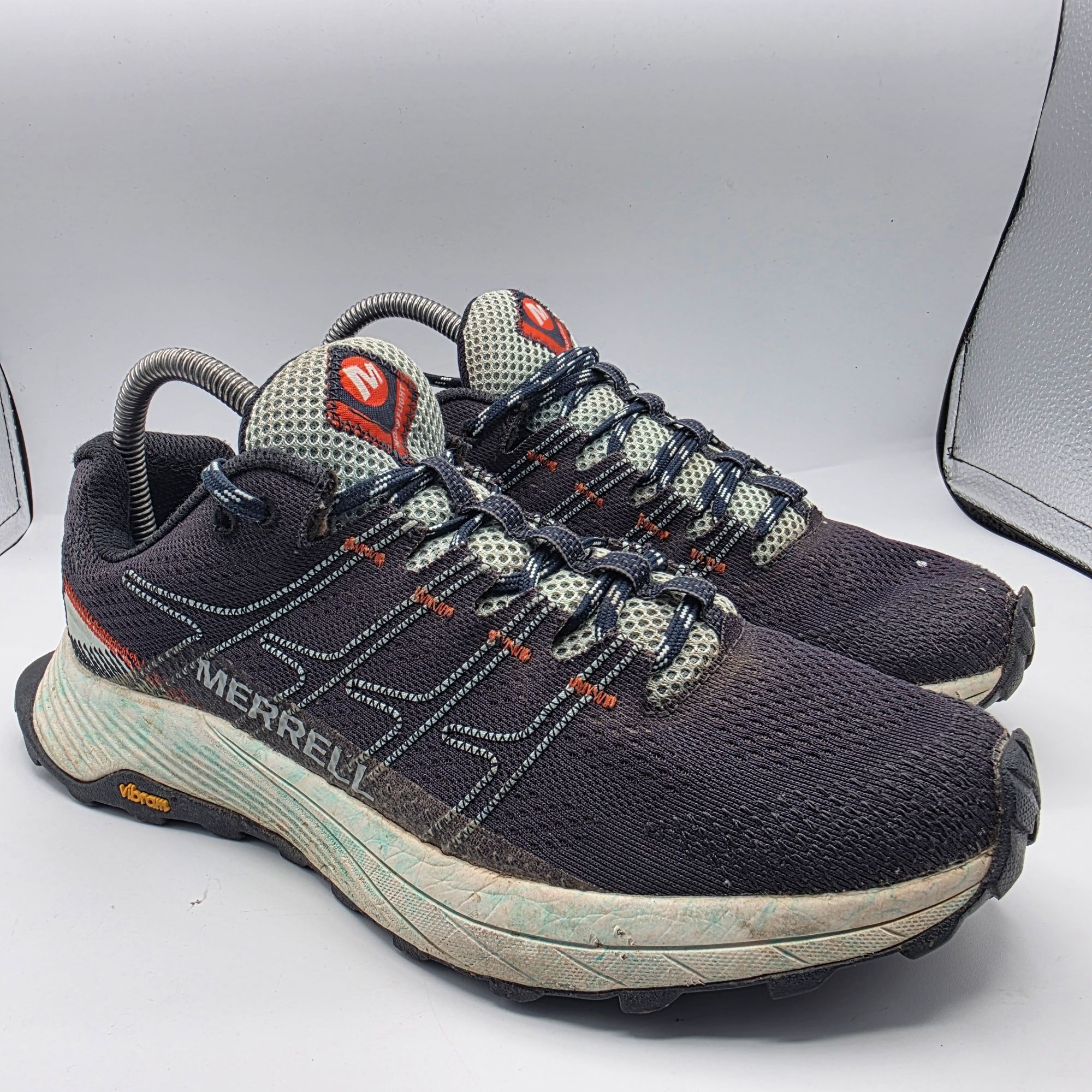 Merrell Merrell Moab Flight Womens Size 8.5 Blue Athletic Shoes Vibr Size US 8.5 / IT 38.5 - 1 Thumbnail