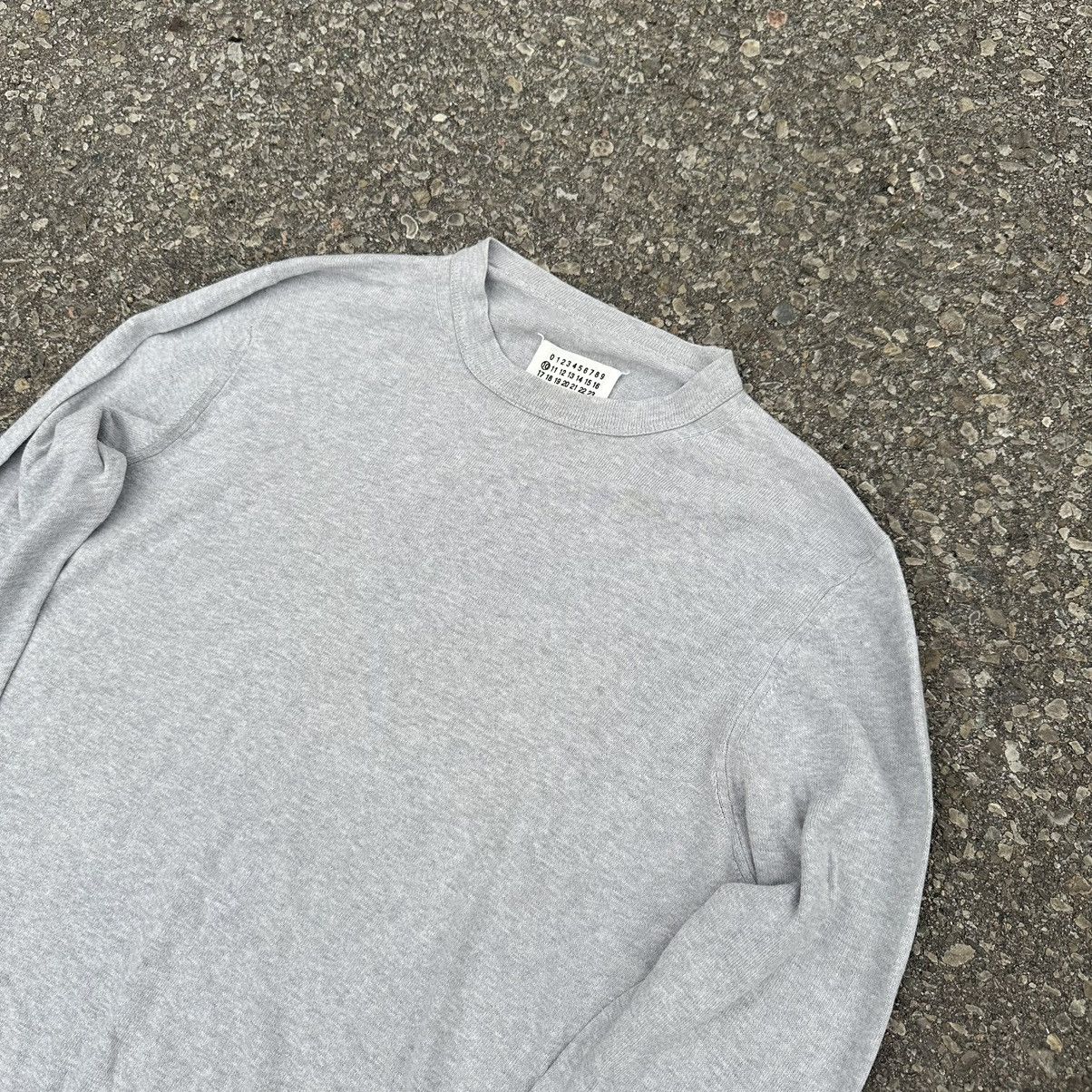 Maison Margiela × Vintage Vintage Maison Marjiela Gray Sweater Size US M / EU 48-50 / 2 - 2 Thumbnail