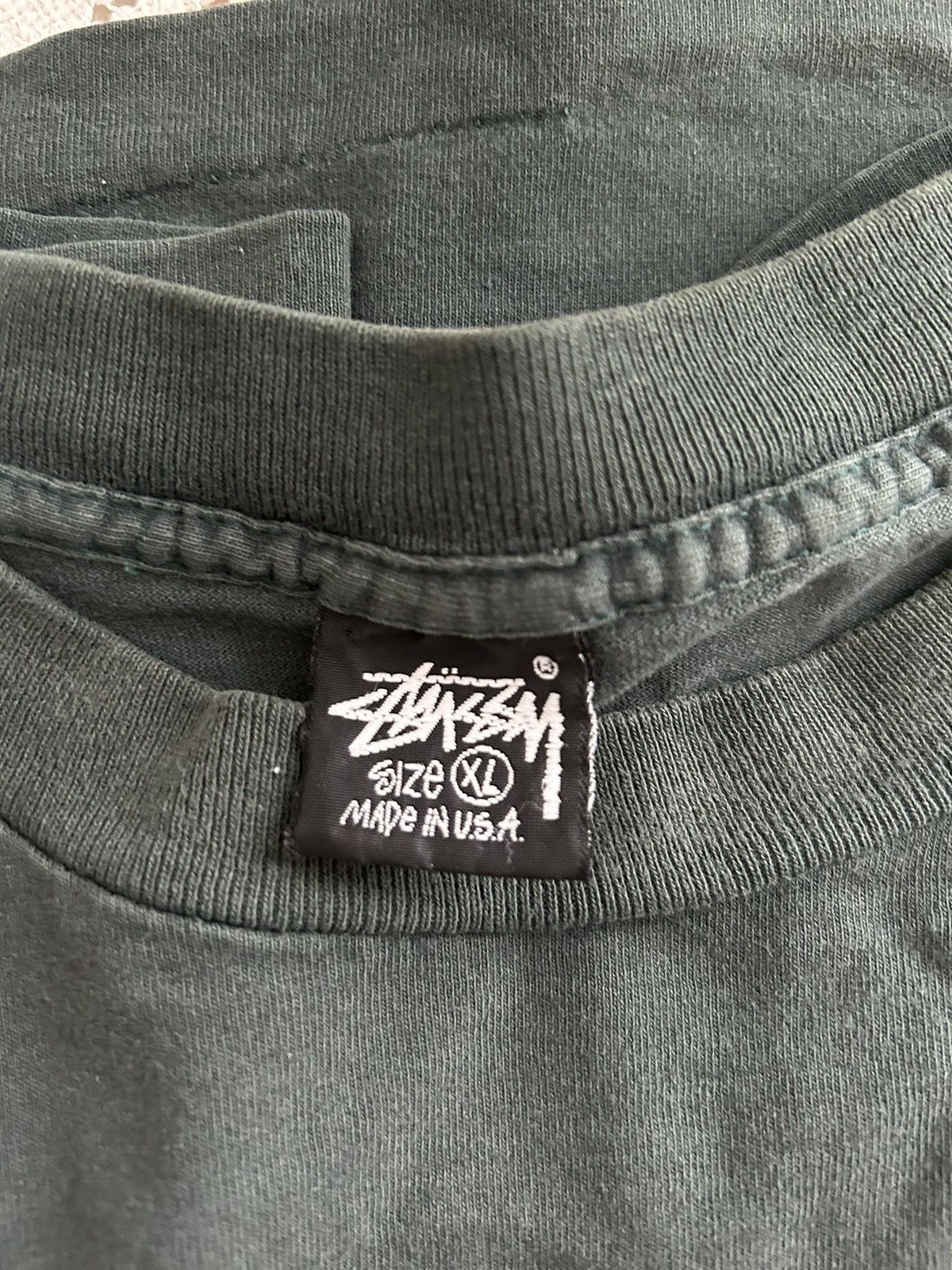Stussy 80’s Stussy Logo T-shirt Size US XL / EU 56 / 4 - 6 Thumbnail