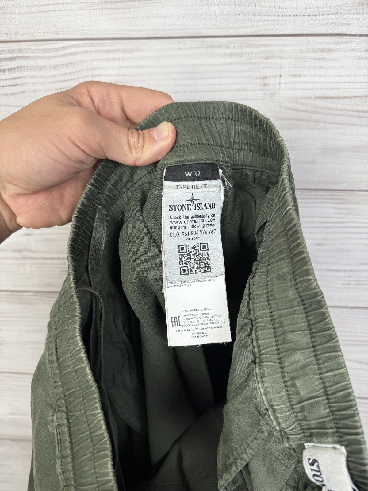Stone Island Stone Island Cargo Military Pants Size US 32 / EU 48 - 10 Thumbnail