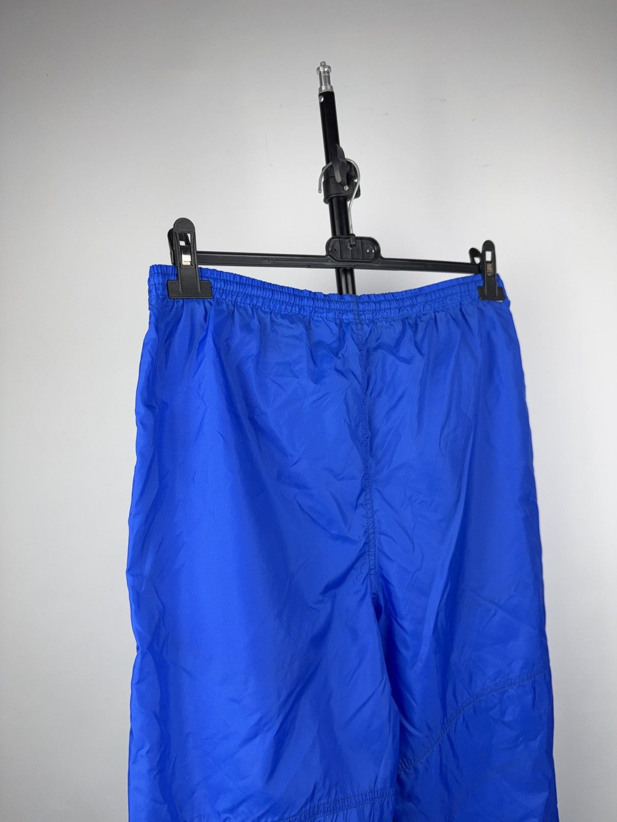 Nike Retro Vintage Nike 80s Blue Nylon Windbreaker Pants S Size US 31 - 9 Thumbnail