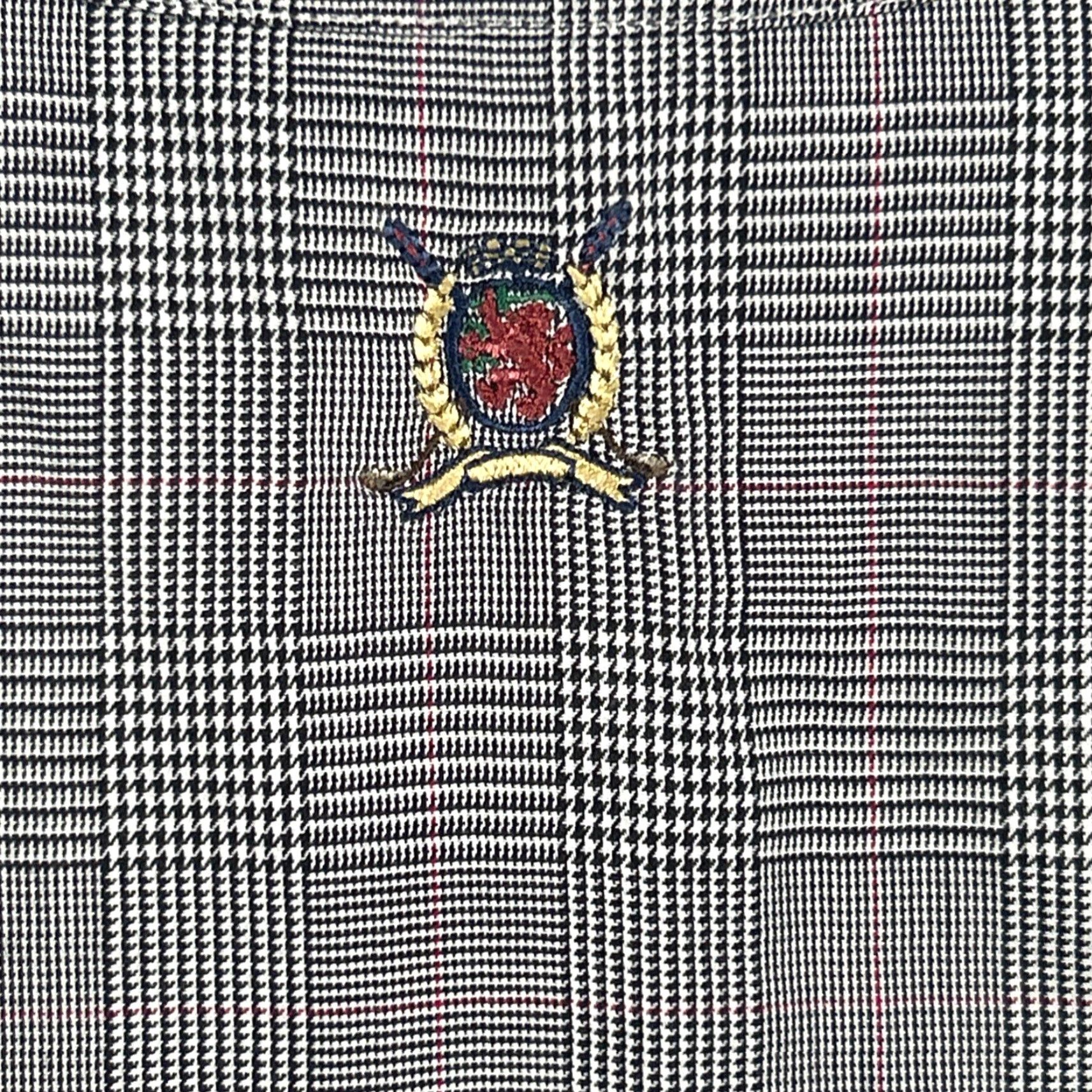 Tommy Hilfiger Tommy Hilfiger Golf Plaid Mens Button Down Long Sleeve Shirt Large Cotton Size US L / EU 52-54 / 3 - 4 Thumbnail