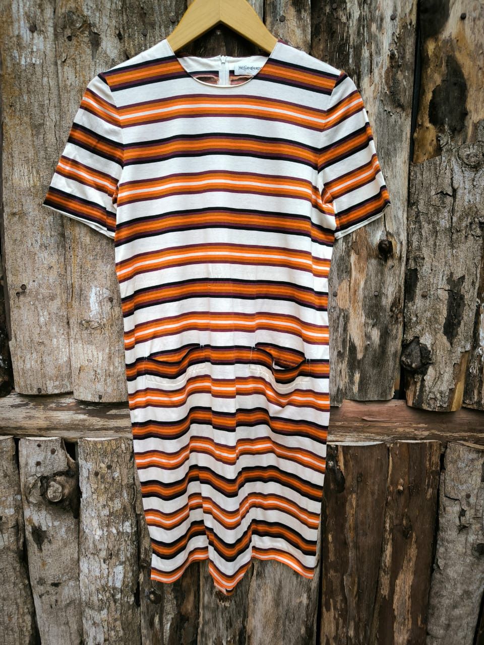Yves Saint Laurent Mini Dress Saint Laurent Size L / US 10 / IT 46 - 1 Thumbnail
