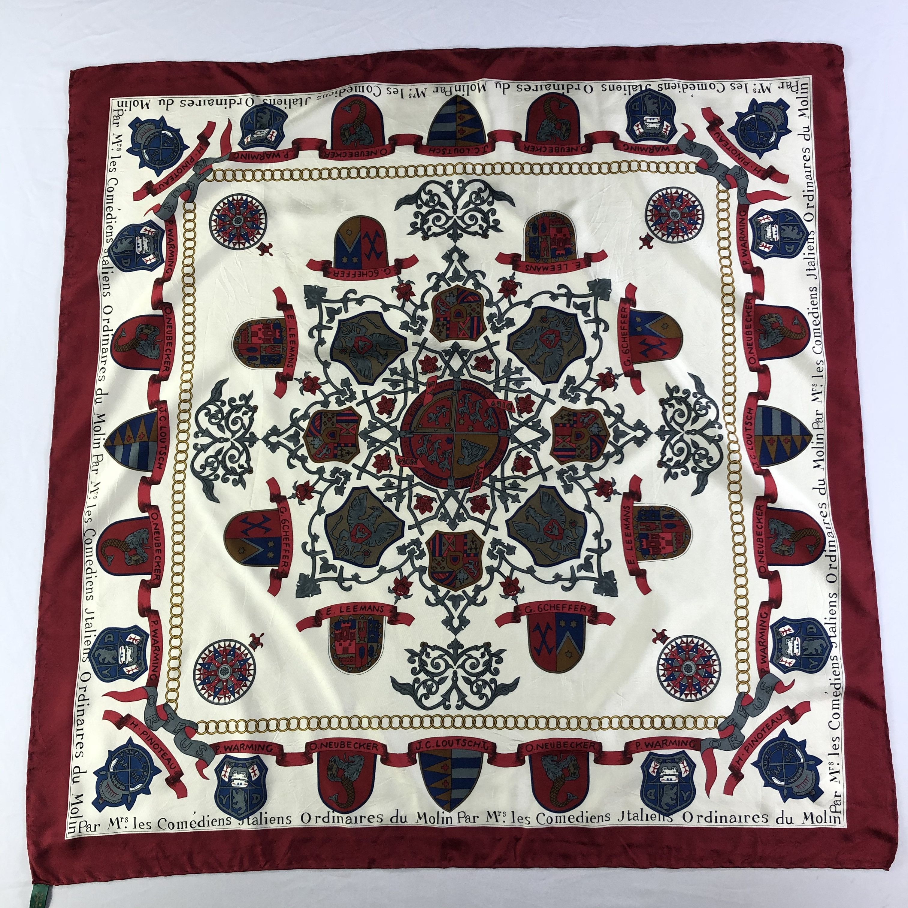 Vintage Vintage Silk Scarf Size ONE SIZE - 2 Thumbnail