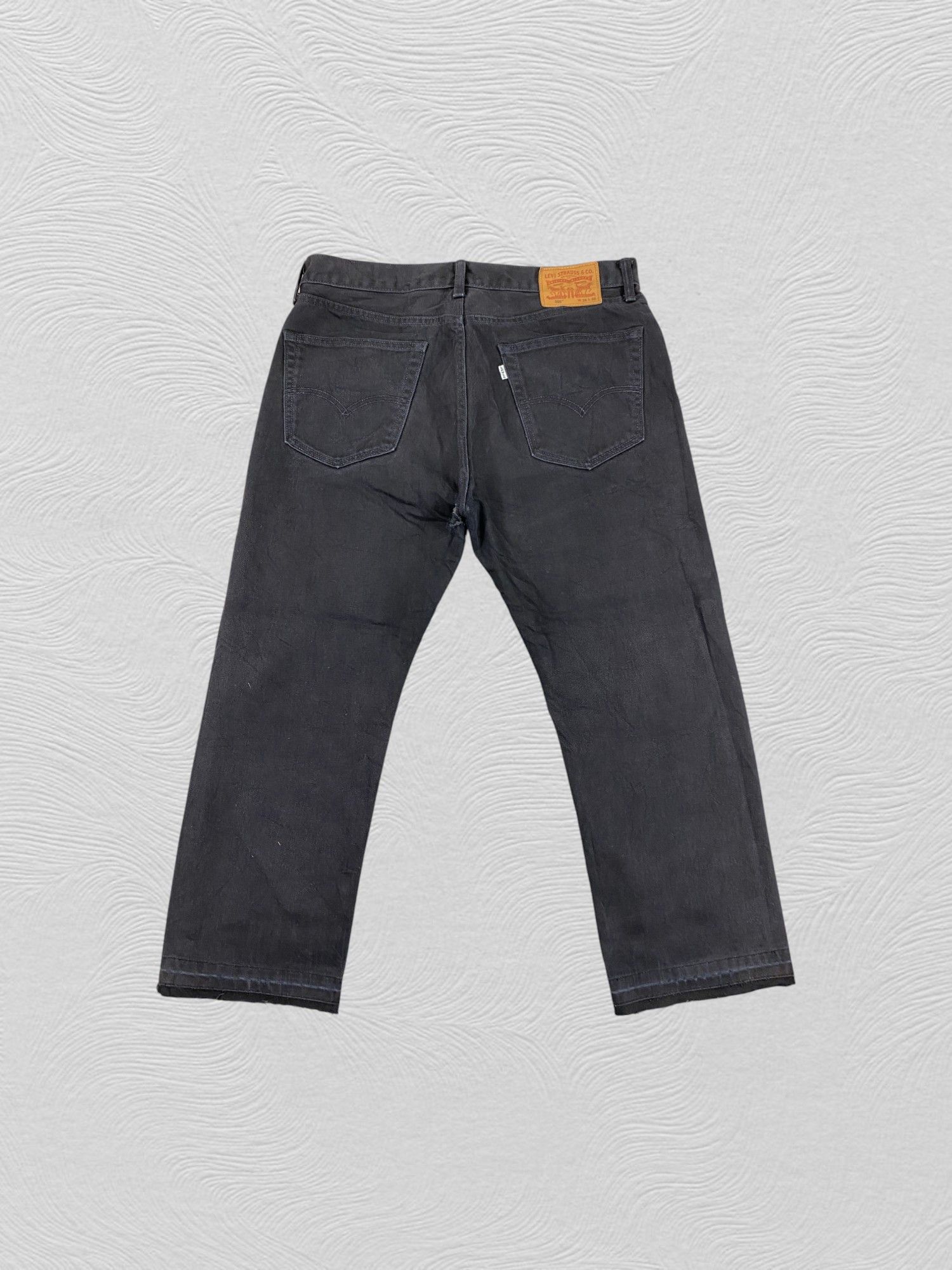 Levi's Black Vintage Levi's 505 Jeans 36x26 Denim- JN3728 Size US 36 / EU 52 - 2 Thumbnail