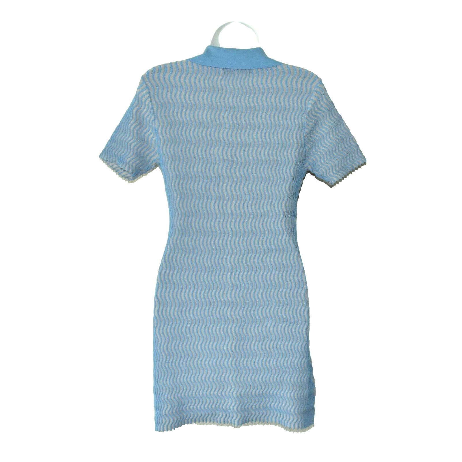 Anthropologie NWT SIEMPRE Azelia Shrt Sleeve Collared Sweater Dress S $148 Size S / US 4 / IT 40 - 3 Thumbnail