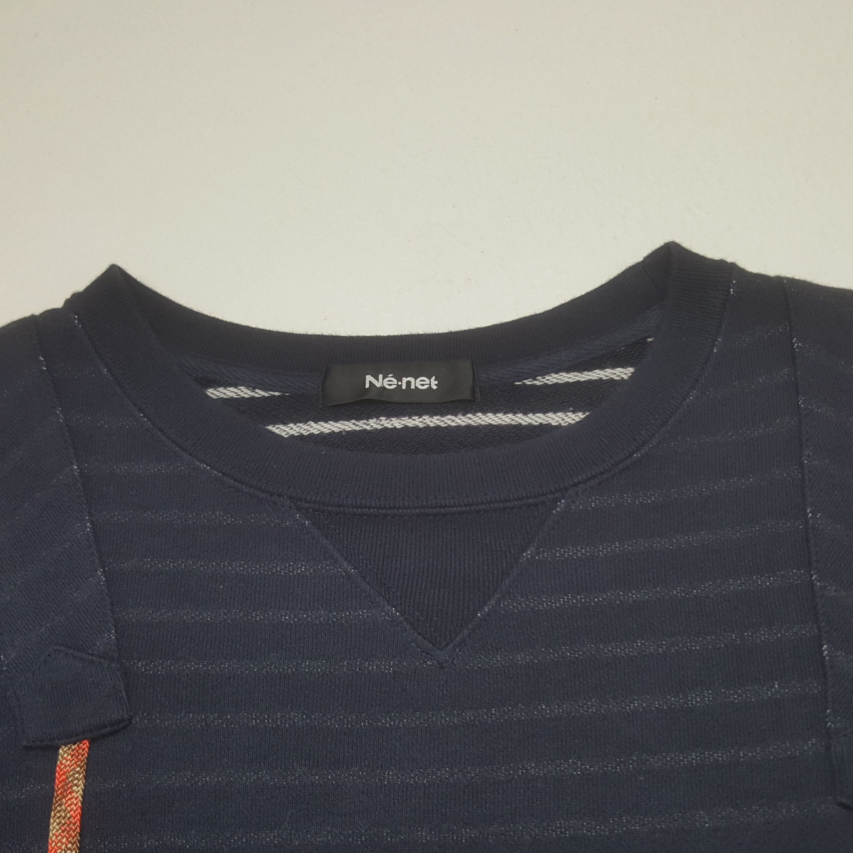 Ne-Net Vintage Ne-Net by Issey Miyake Sweatshirt C316N24 Size US M / EU 48-50 / 2 - 4 Thumbnail
