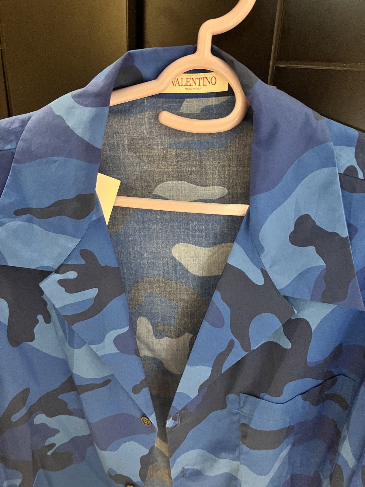 Valentino Valentino camouflage bowling shirt Size US M / EU 48-50 / 2 - 4 Thumbnail