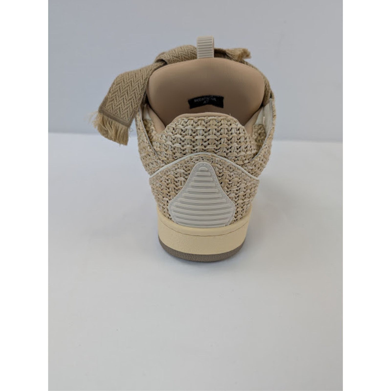 Lanvin o1rshd1 Curb Low Top Sneakers in 65 Natural Size US 8 / EU 41 - 15 Thumbnail
