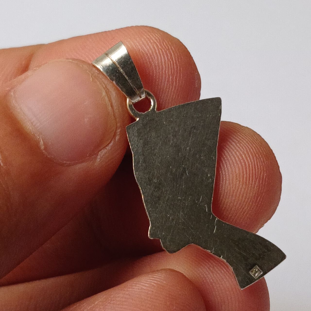 Handmade silver 900 pendant of Queen Nefertiti – handcrafted Egyptian Size ONE SIZE - 6 Thumbnail