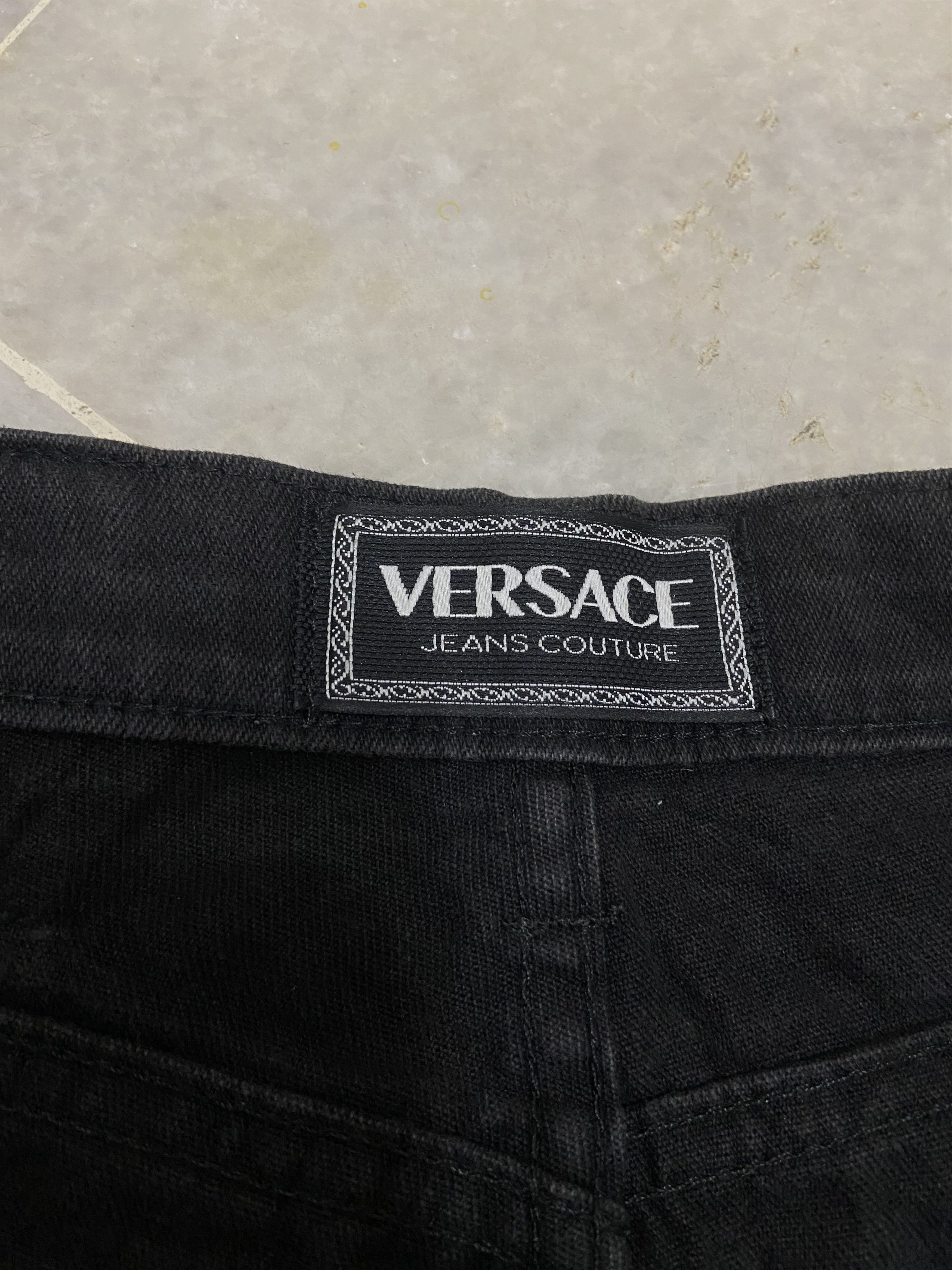 Versace Versace Jeans Couture Super Black jeans Size US 29 - 6 Thumbnail