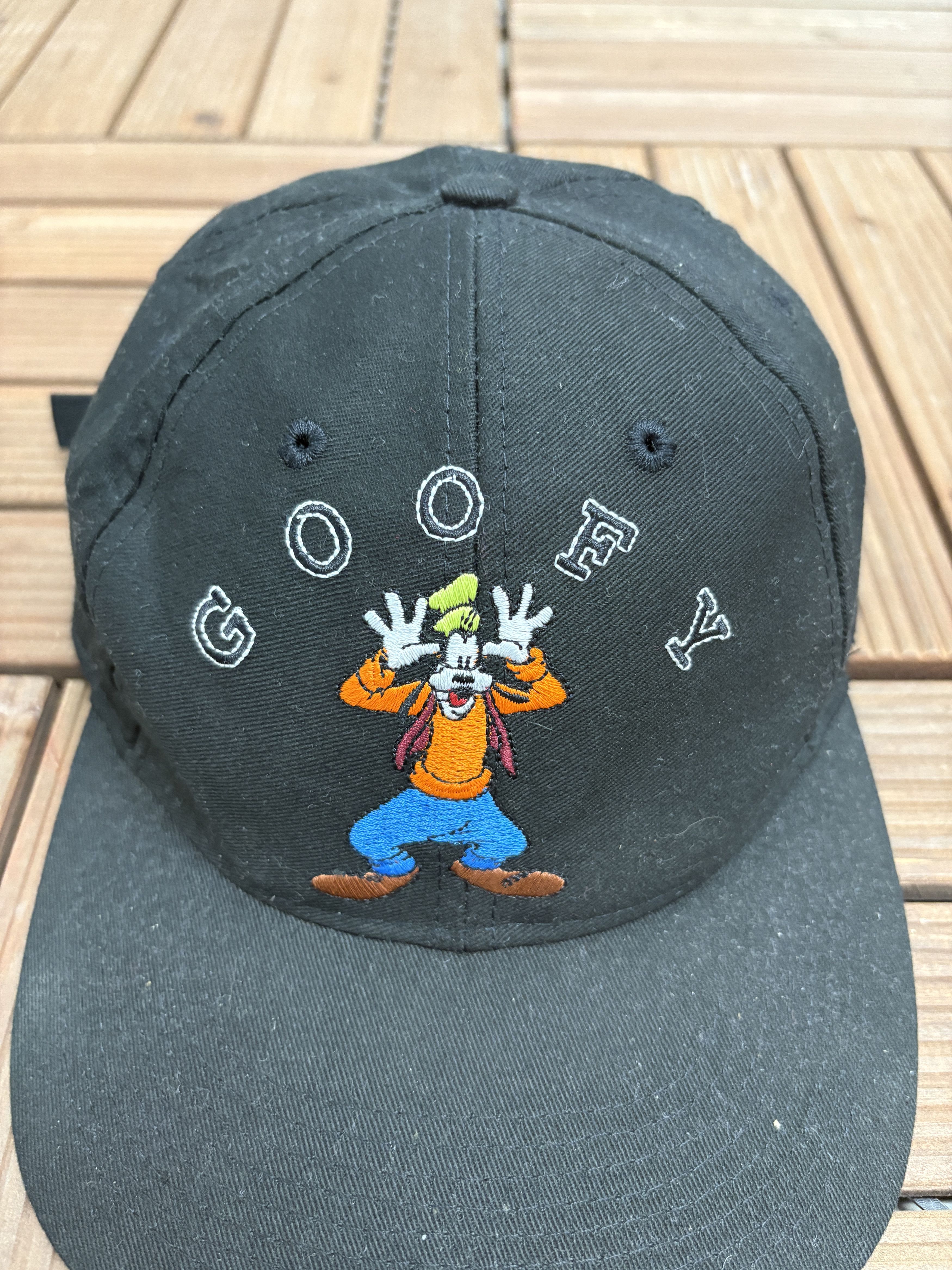 Vintage Goofy Embroidered Vintage Black Hat Cap Size ONE SIZE - 3 Thumbnail