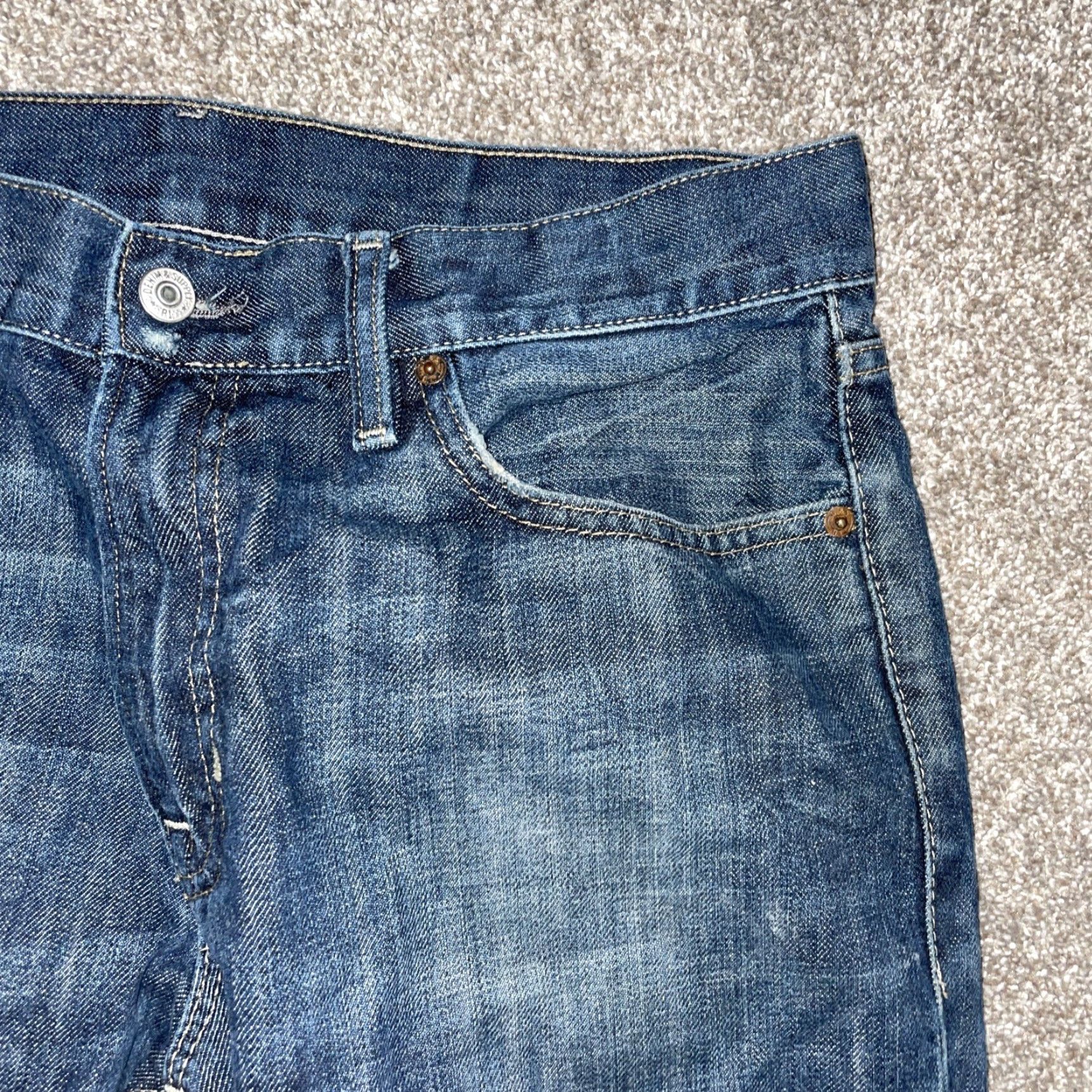 Polo Ralph Lauren Polo Ralph Lauren Denim Supply Jeans Straight Mens 33x30 Blue Denim Supply Straight Jeans Mens 33x30 Size US XS / EU 42 / 0 - 2 Thumbnail