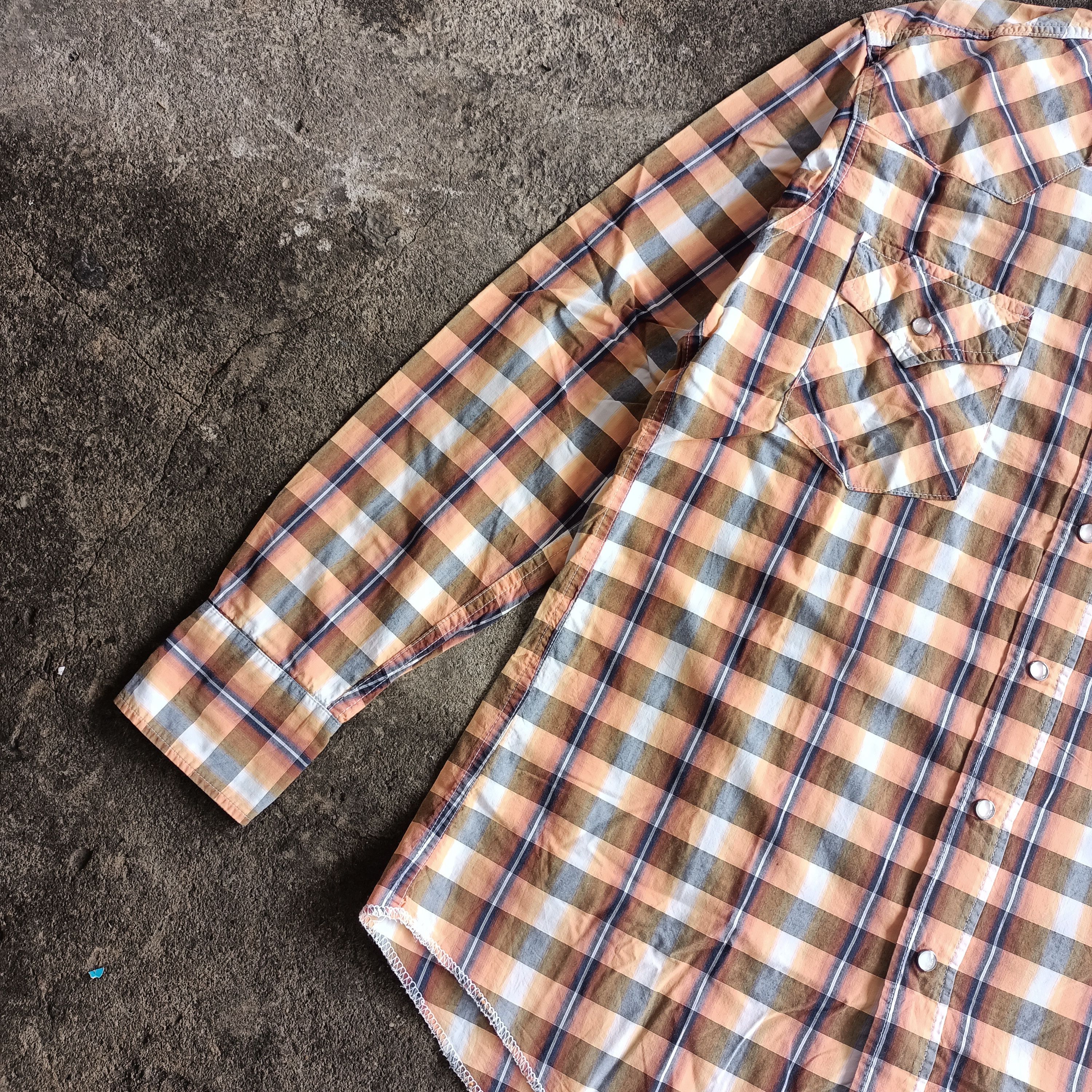 Hysteric Glamour × Japanese Brand 00s Hysteric glamour pearl snap plaid L/s shirt Size US M / EU 48-50 / 2 - 7 Thumbnail