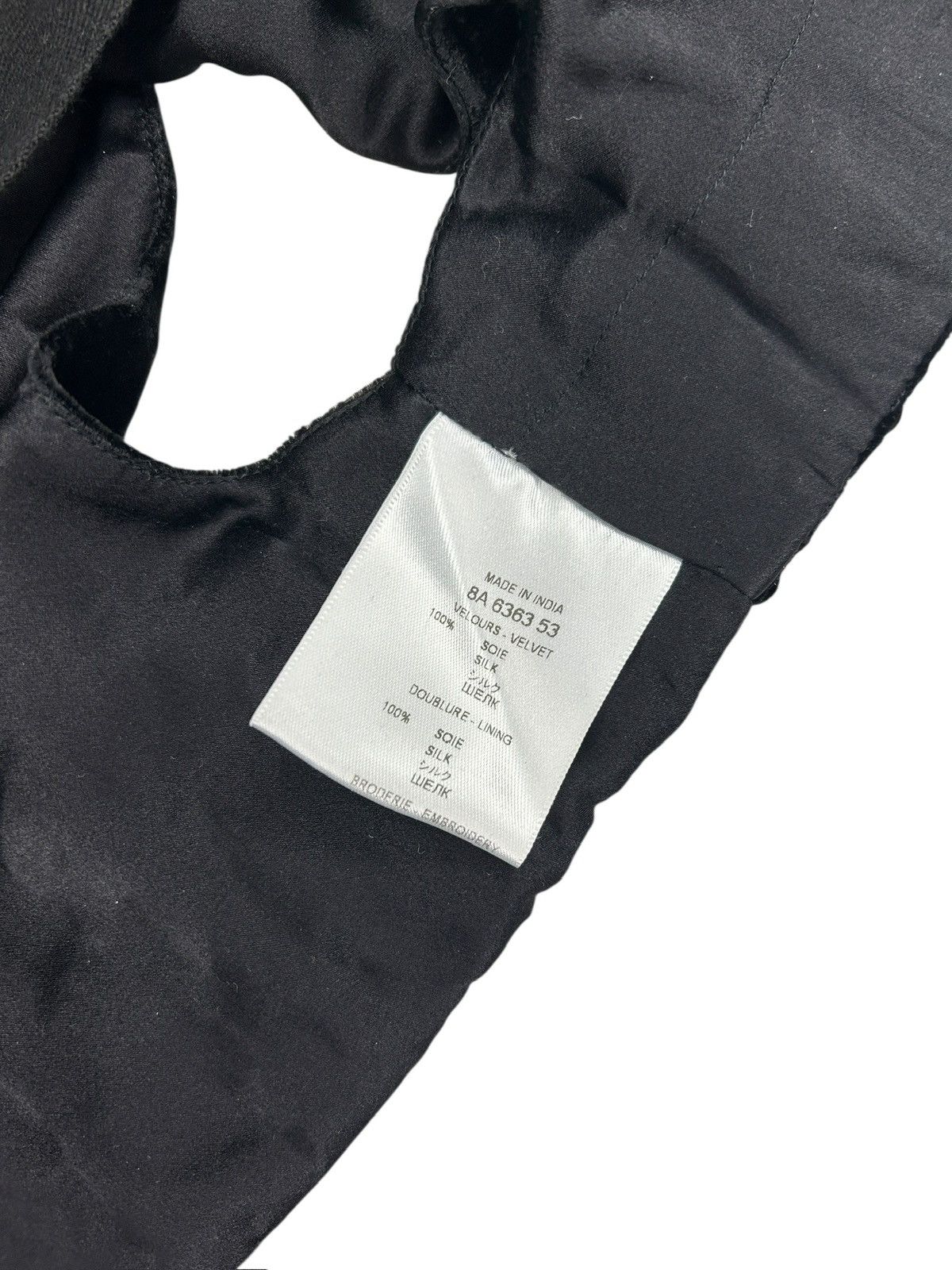 Givenchy F/W 08 Ricardo Tisci Studded Velvet Vest Size XS / US 0-2 / IT 36-38 - 10 Thumbnail
