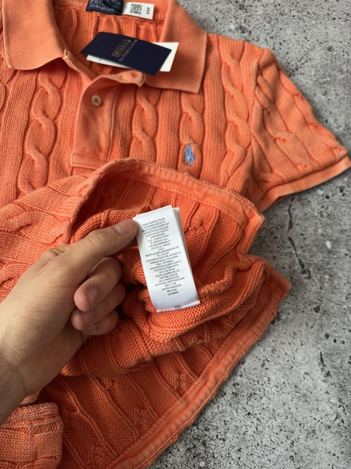 Polo Ralph Lauren Polo Ralph Lauren Shirt Cable knit women’s Luxury Sweater Size M / US 6-8 / IT 42-44 - 7 Thumbnail