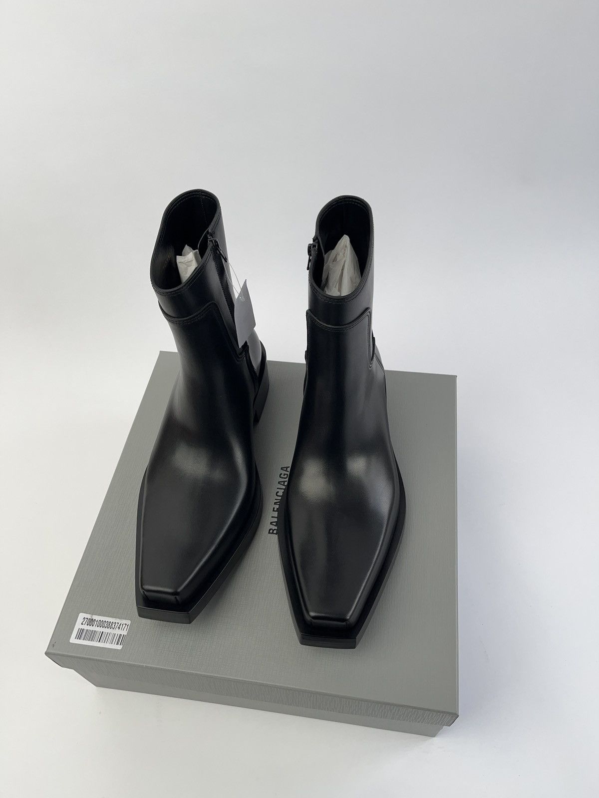 SOLD Balenciaga Santiago Heeled Ankle Boots