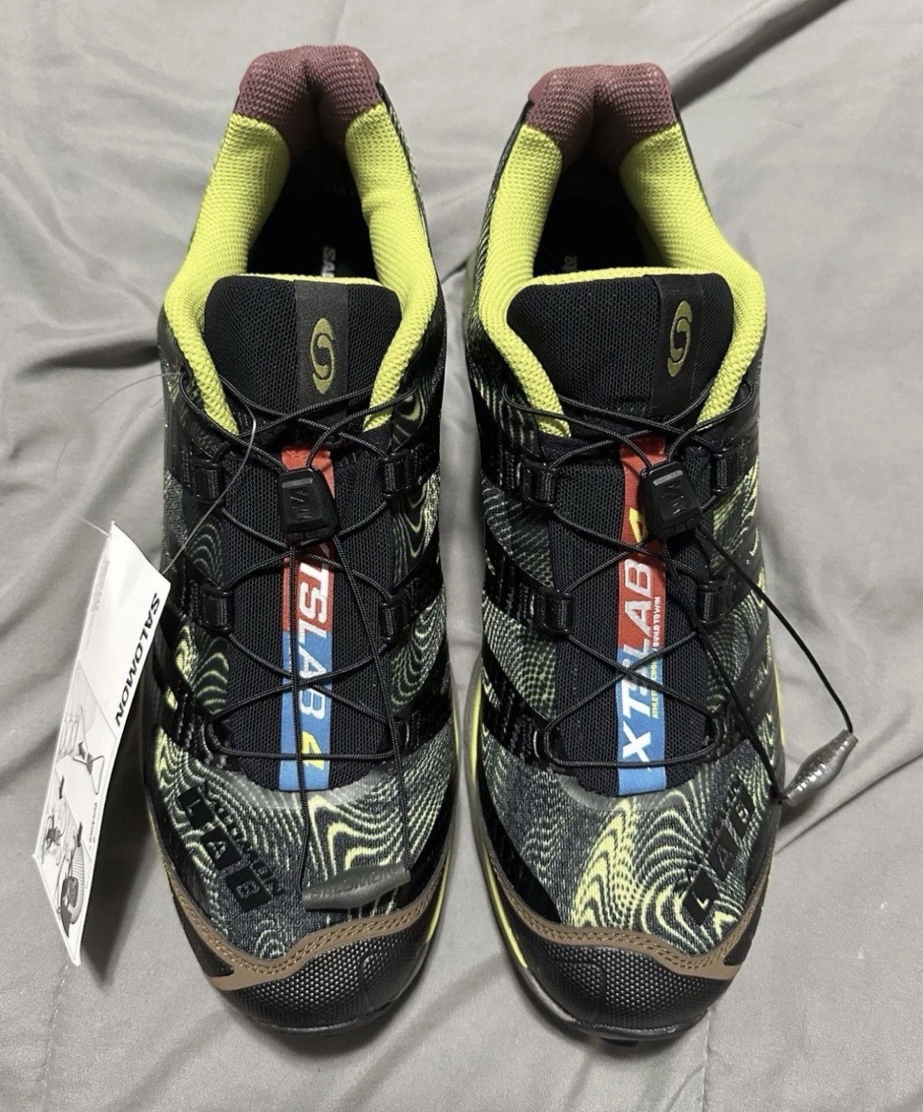 Salomon Salomon XT-4 OG R.A.D Pack - Black Dark Citron Size US 11 / EU 44 - 3 Thumbnail