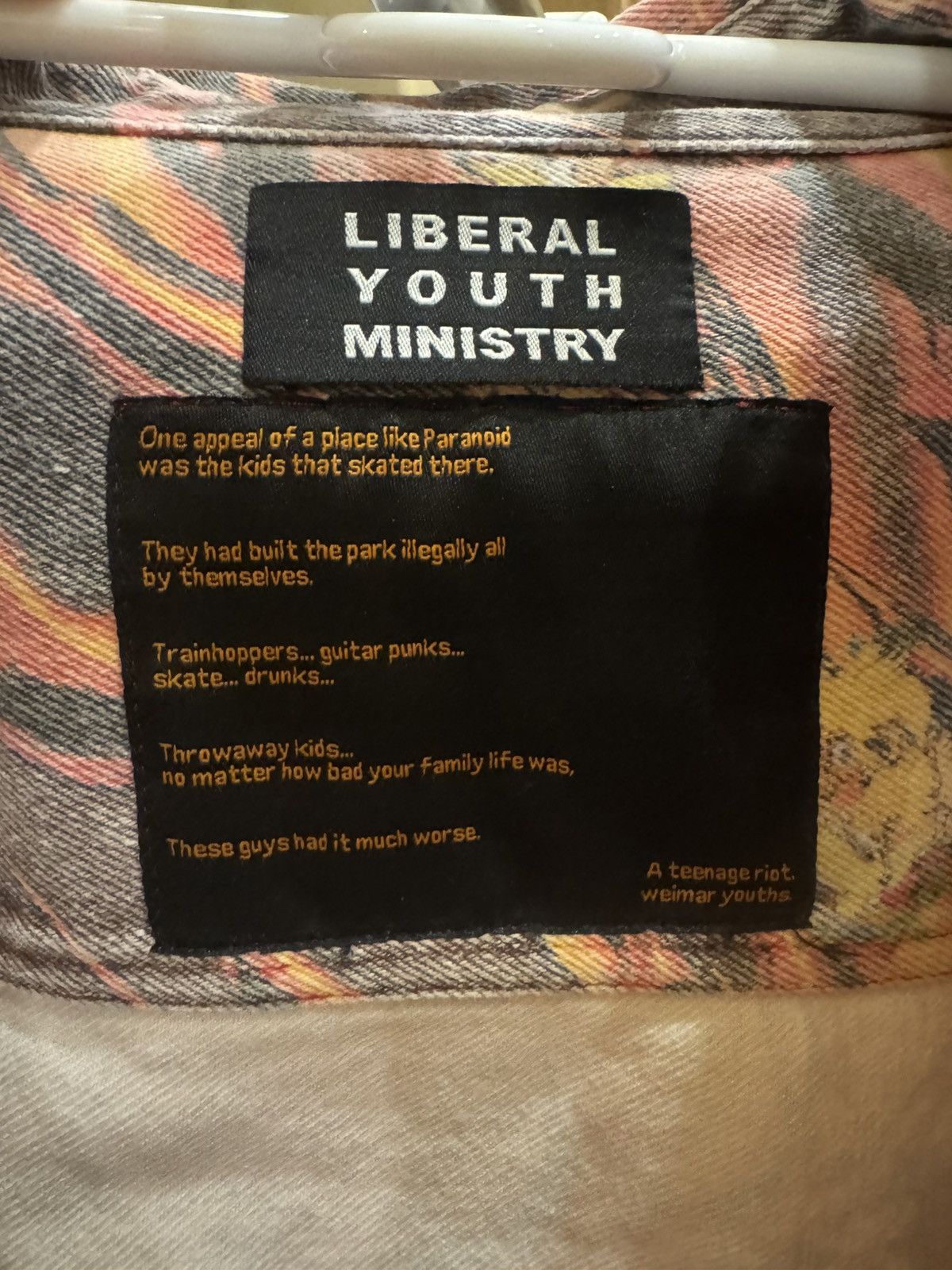 Liberal Youth Ministry Liberal Youth Ministry Light Jacket Size US M / EU 48-50 / 2 - 3 Thumbnail