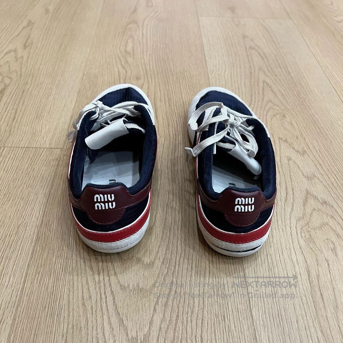 Miu Miu MiuMiu Gymnasium Sneakers. Size US 7 / IT 37 - 5 Thumbnail