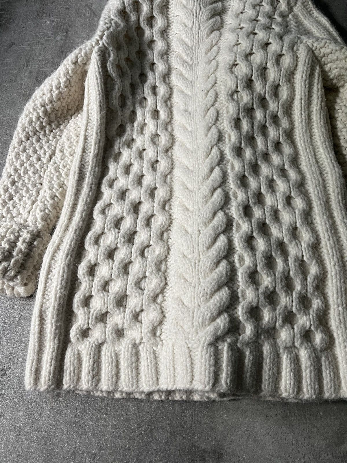 Maison Margiela Maison Margiela A/W 2013 Alpaca heavyweigh beige sweater Size US M / EU 48-50 / 2 - 10 Thumbnail