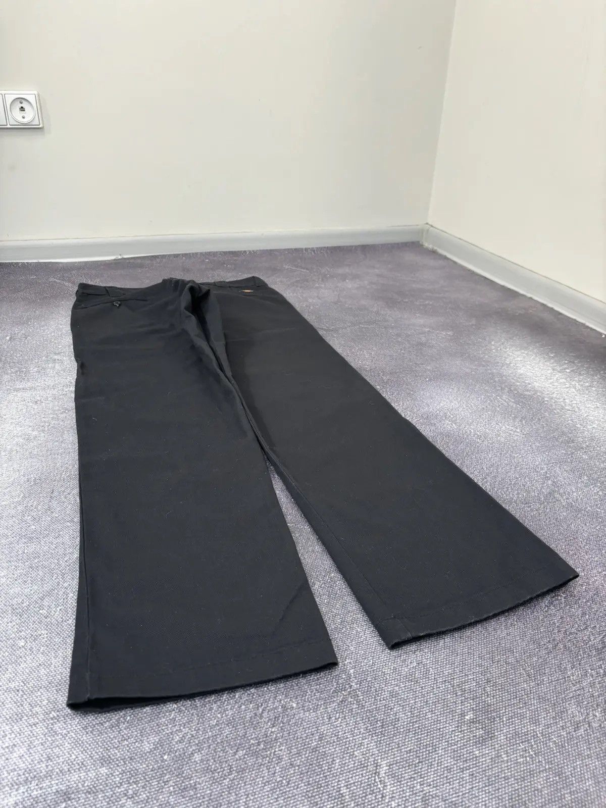 Dickies × Vintage Vintage Dickies 874 Slim Straight Black Skate Chino Pants Size US 32 / EU 48 - 3 Thumbnail