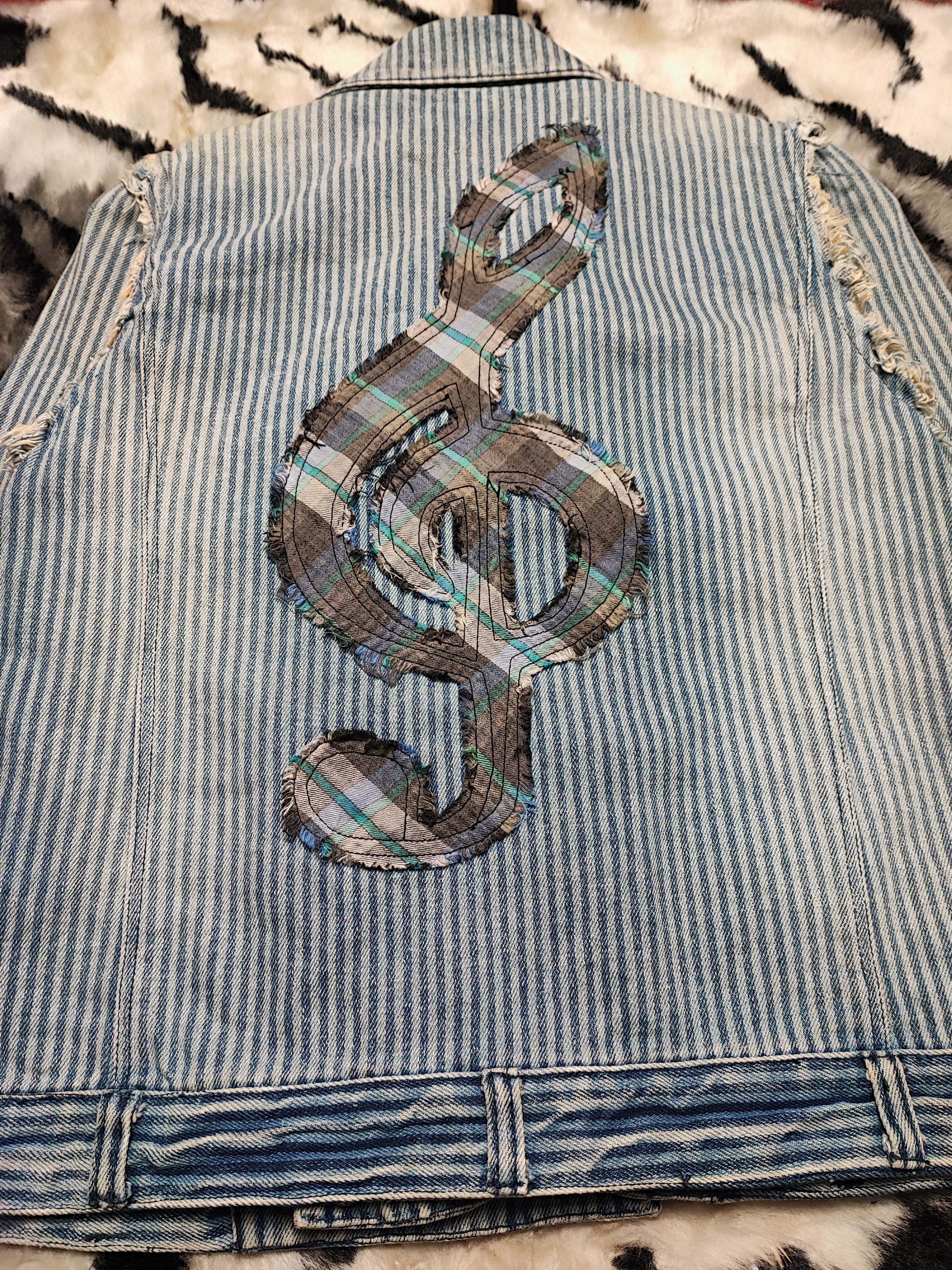 Seditionaries Punk Denim Jacket by Candy Stripper Size US S / EU 44-46 / 1 - 11 Thumbnail