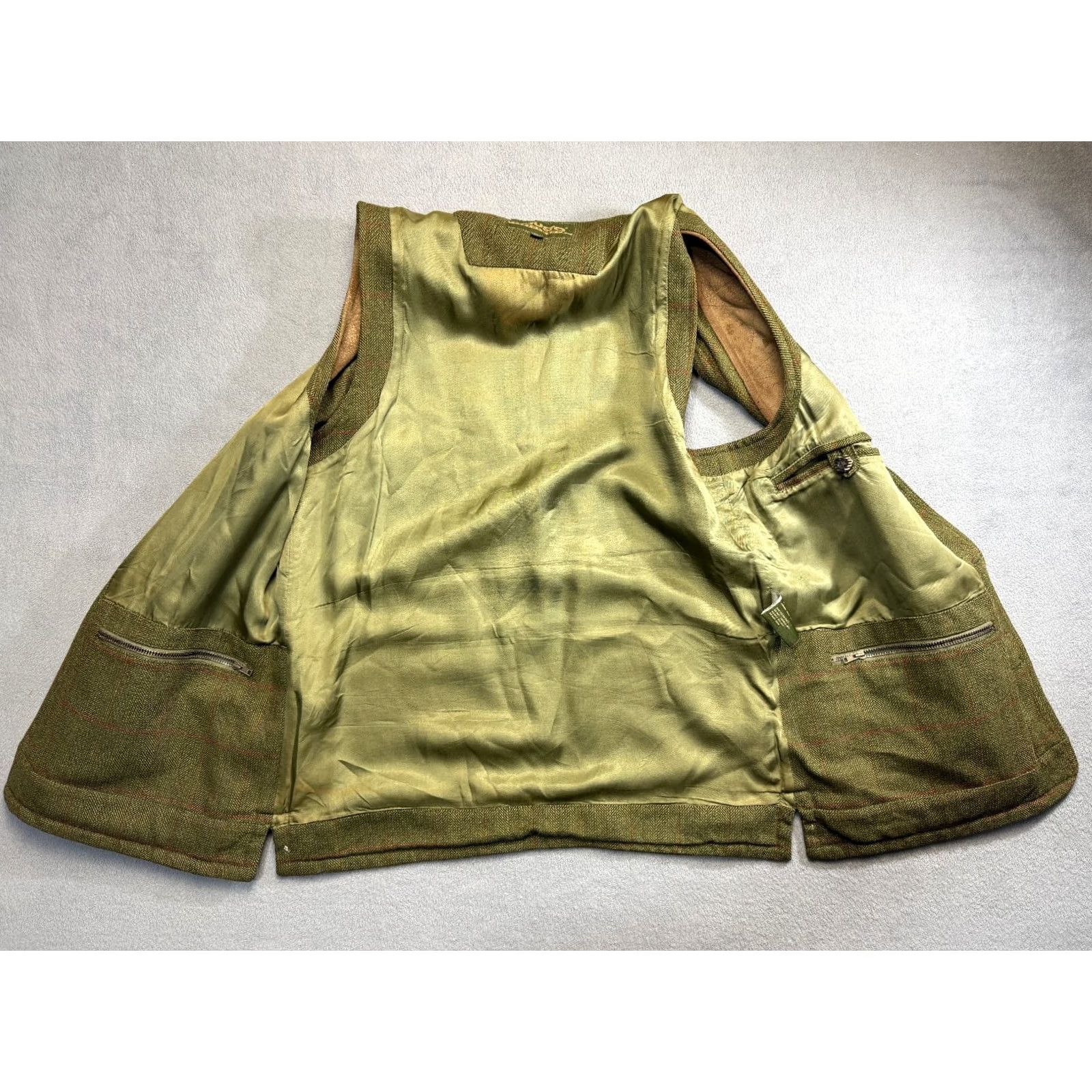 Musto MUSTO Vest Wool Green L Mens Country Outdoor Waistcoat Size US L / EU 52-54 / 3 - 4 Thumbnail
