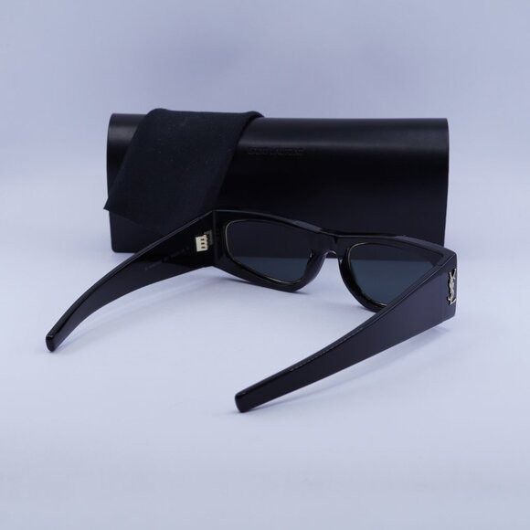 Saint Laurent Paris 🕶️ New Saint Laurent SL M140 RIM 001 Black Sunglasses Size ONE SIZE - 10 Thumbnail