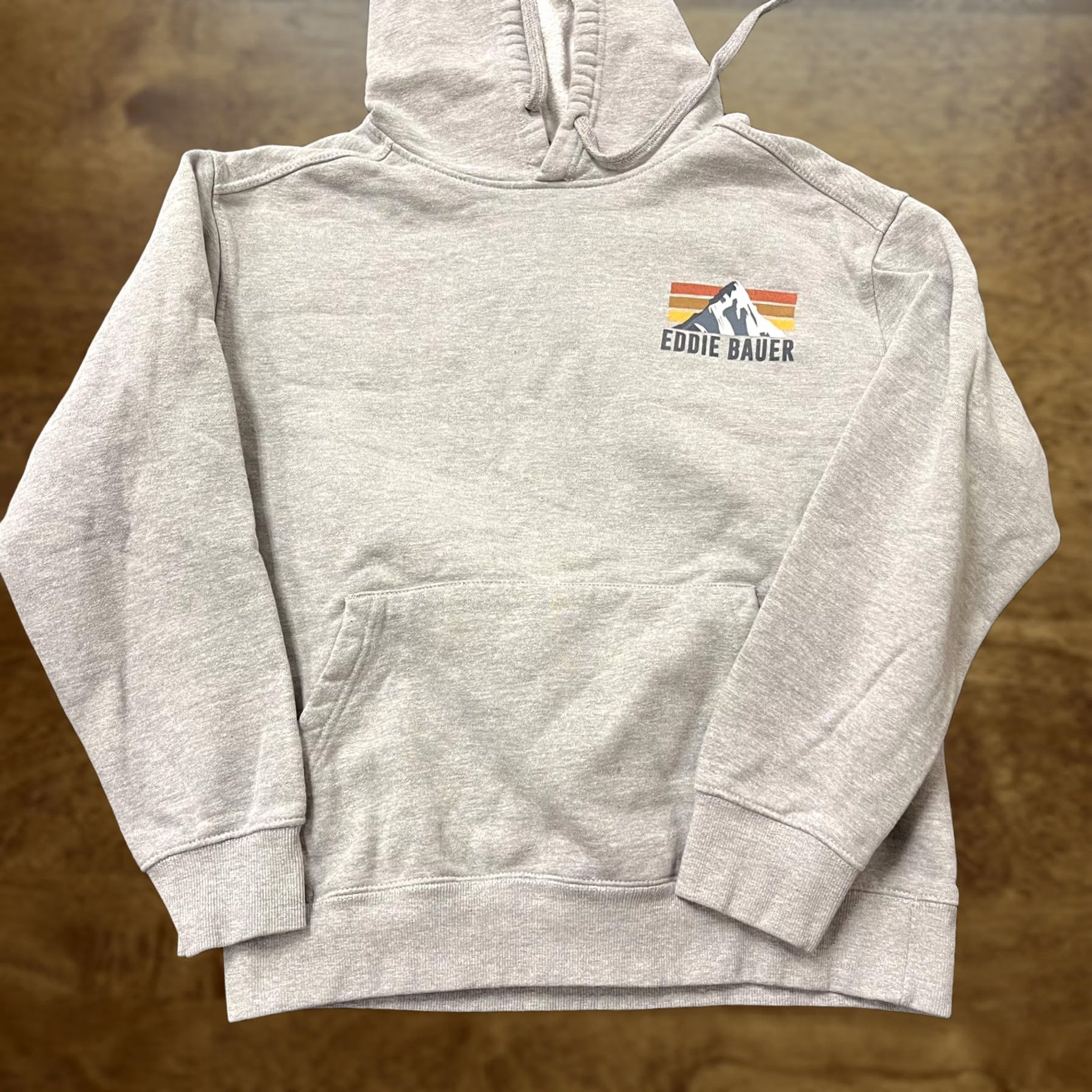 Eddie Bauer Eddie Bauer Hoodie Mens M Gray Fleece Mountain Graphic Outdoor Sweatshirt Size US M / EU 48-50 / 2 - 1 Thumbnail