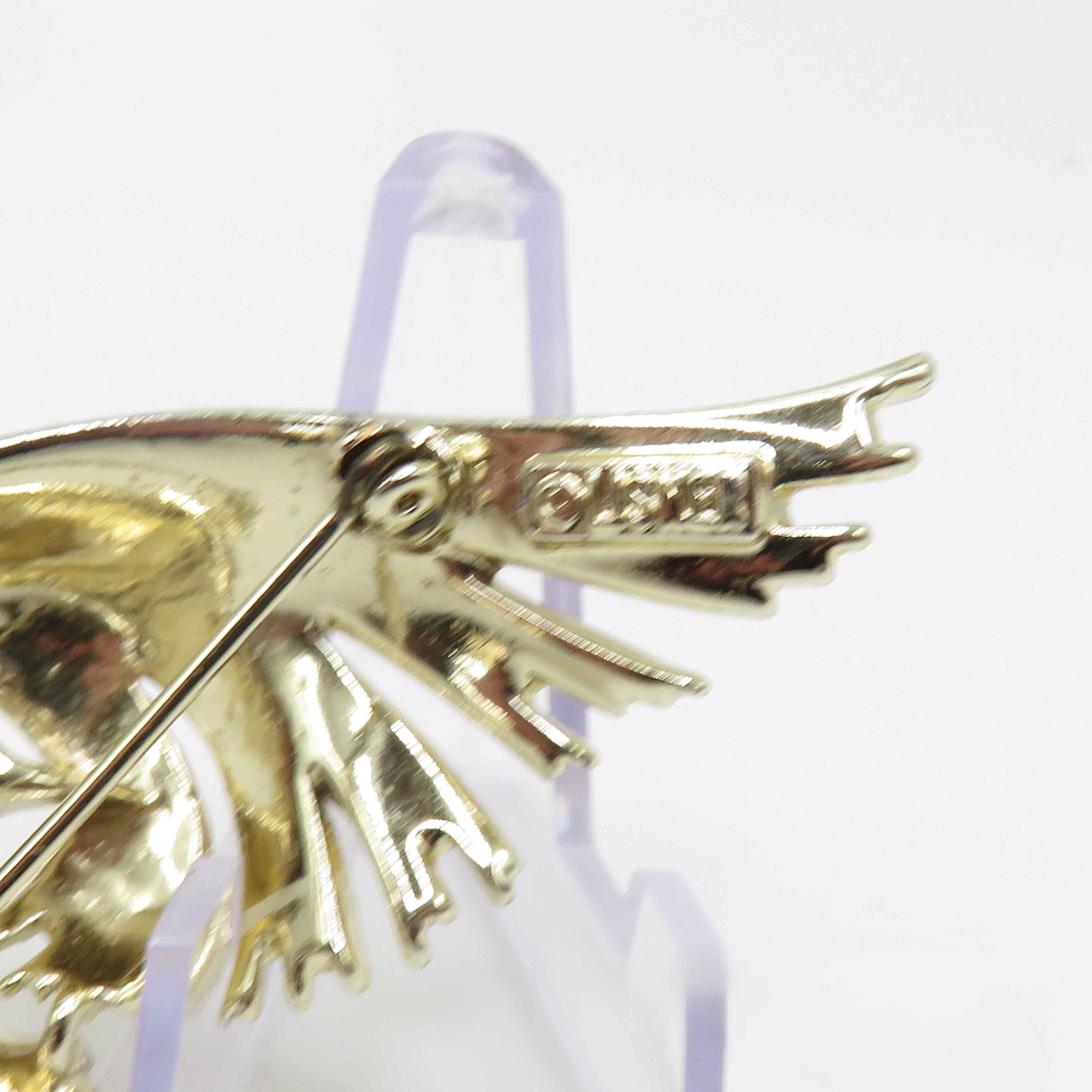 Other Vintage Lisner leaf clip on earrings and brooche set Size ONE SIZE - 5 Thumbnail