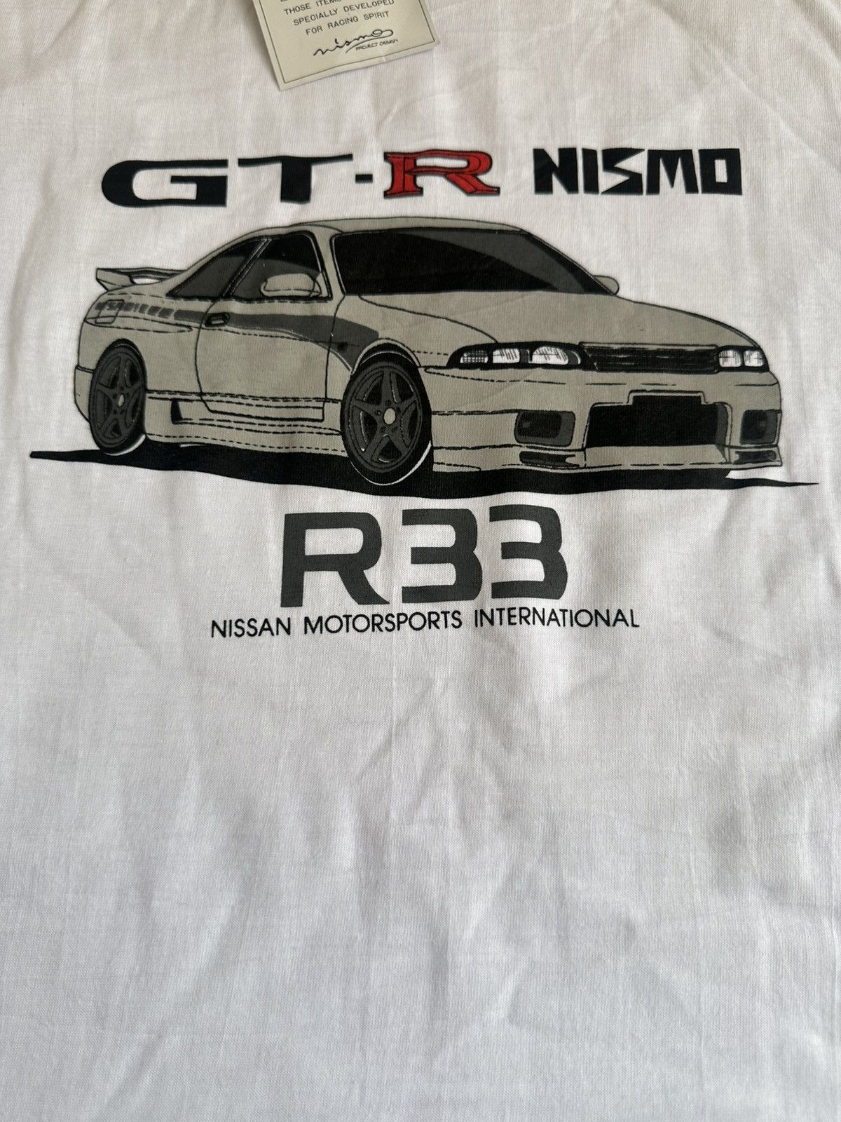 Vintage Vtg Nismo skyline GTR R33 tee Size US L / EU 52-54 / 3 - 4 Thumbnail