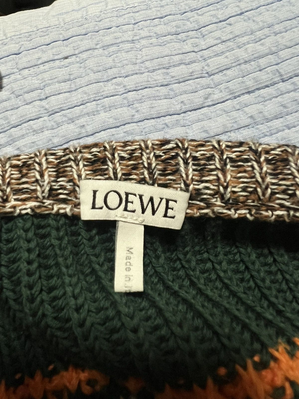 Loewe [S] LOEWE striped knit jumper Size US S / EU 44-46 / 1 - 8 Thumbnail
