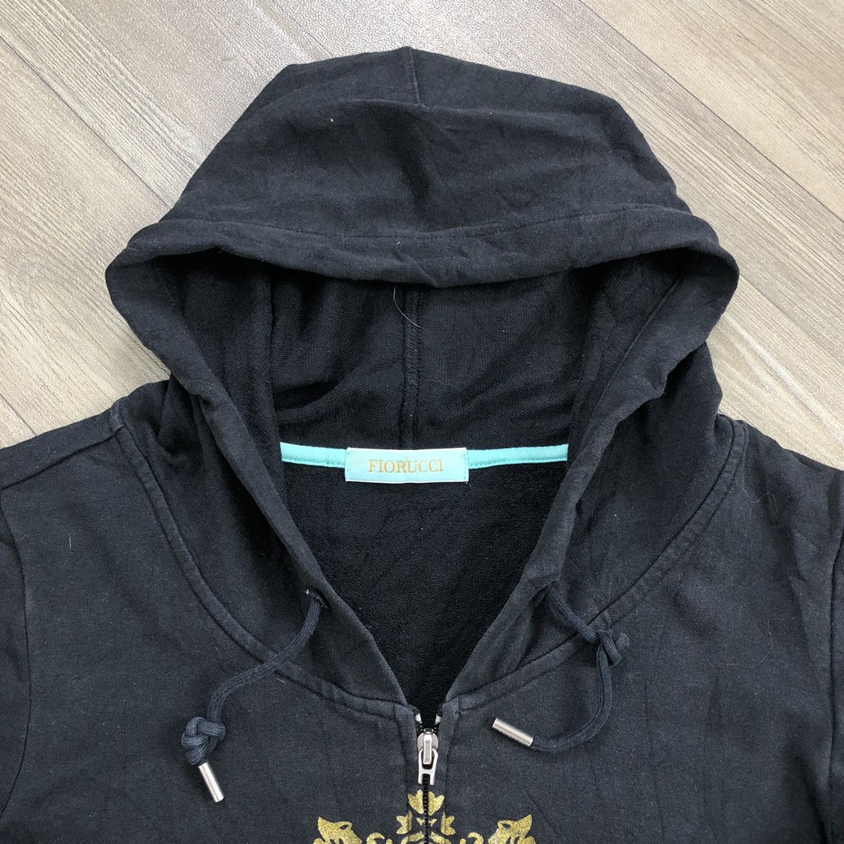Fiorucci 1990s Firoucci Angel Italian Designer Luxury Zip Hoodie Size US XS / EU 42 / 0 - 4 Thumbnail