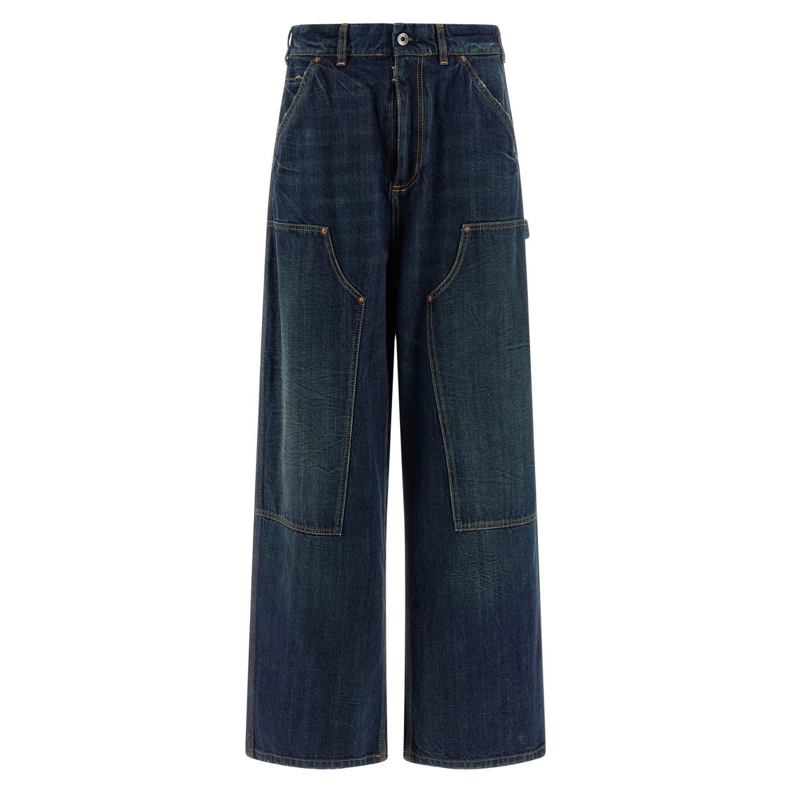 MAISON MARGIELA Women's Blue Workwear Jeans New (Women's siz