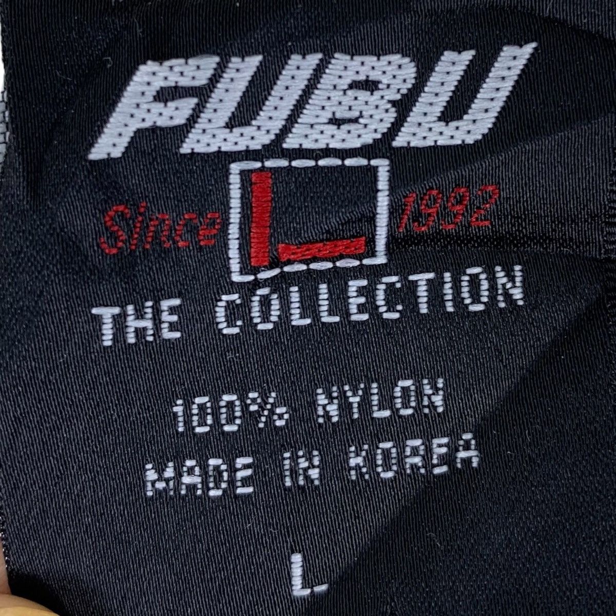 Fubu × Vintage Vintage FUBU Sportswear Big Logo Embroidered Light Jacket Size US L / EU 52-54 / 3 - 7 Thumbnail