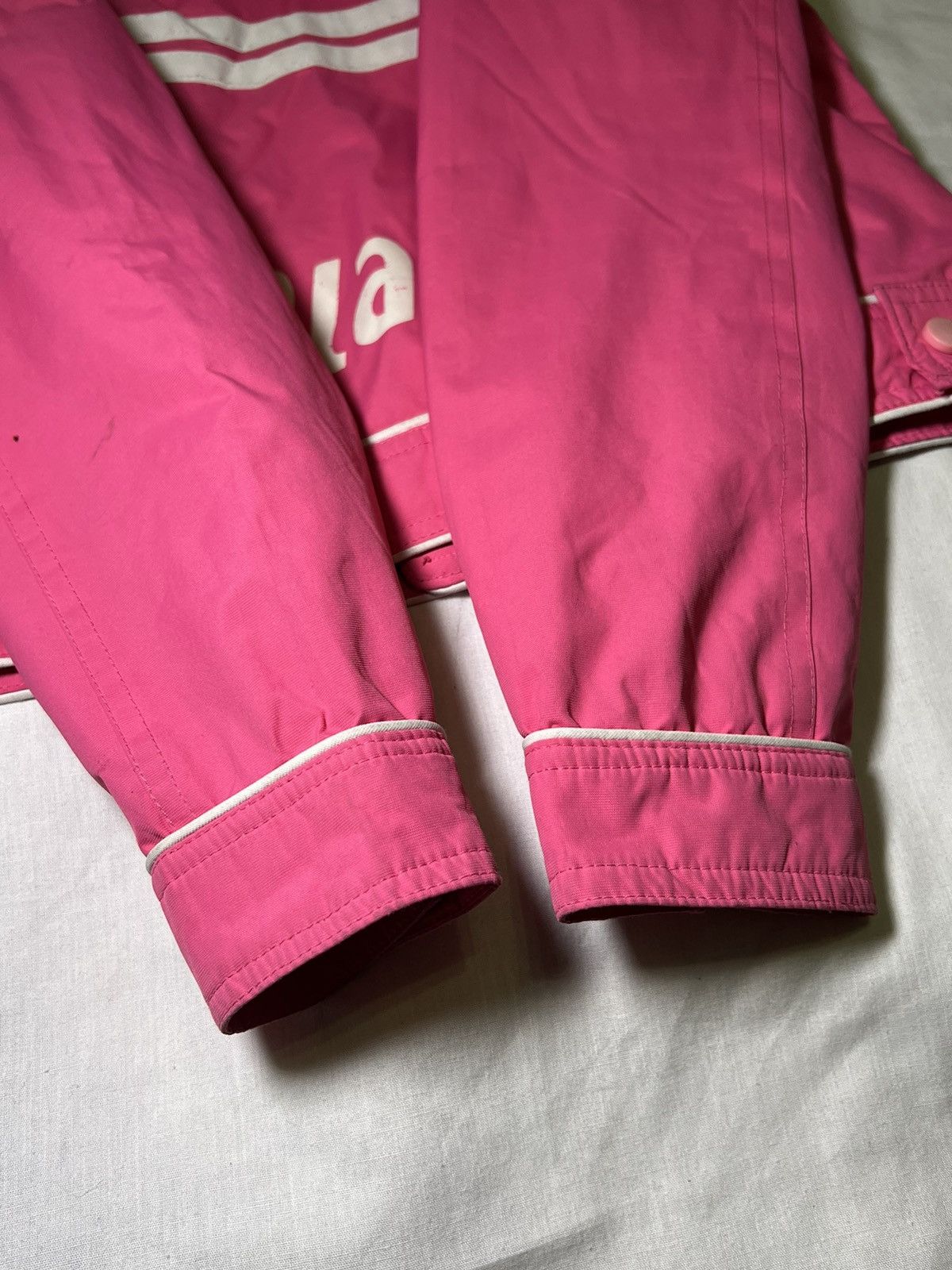 Vintage Vintage racing F1 Fiston Brasil nylon jacket NASCAR Size US XXS / EU 40 - 20 Thumbnail