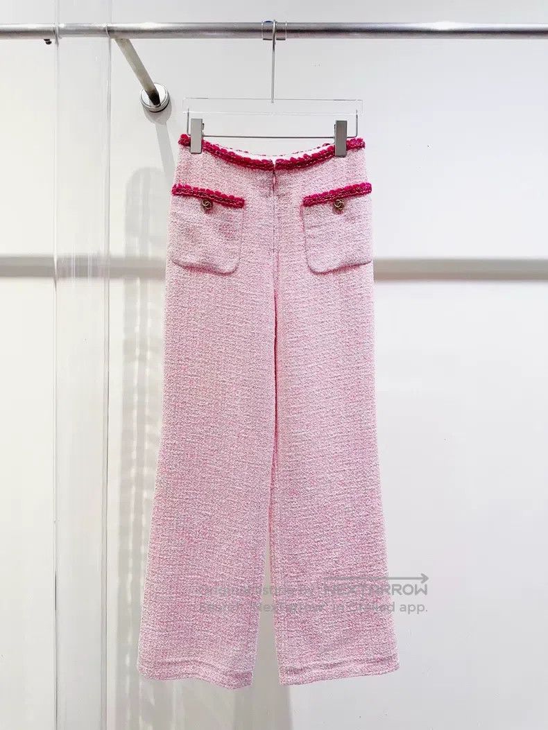 Chanel Chanel 21 Early Spring Vacation Series Tweed Pants Size 42" / US 20 - 1 Thumbnail