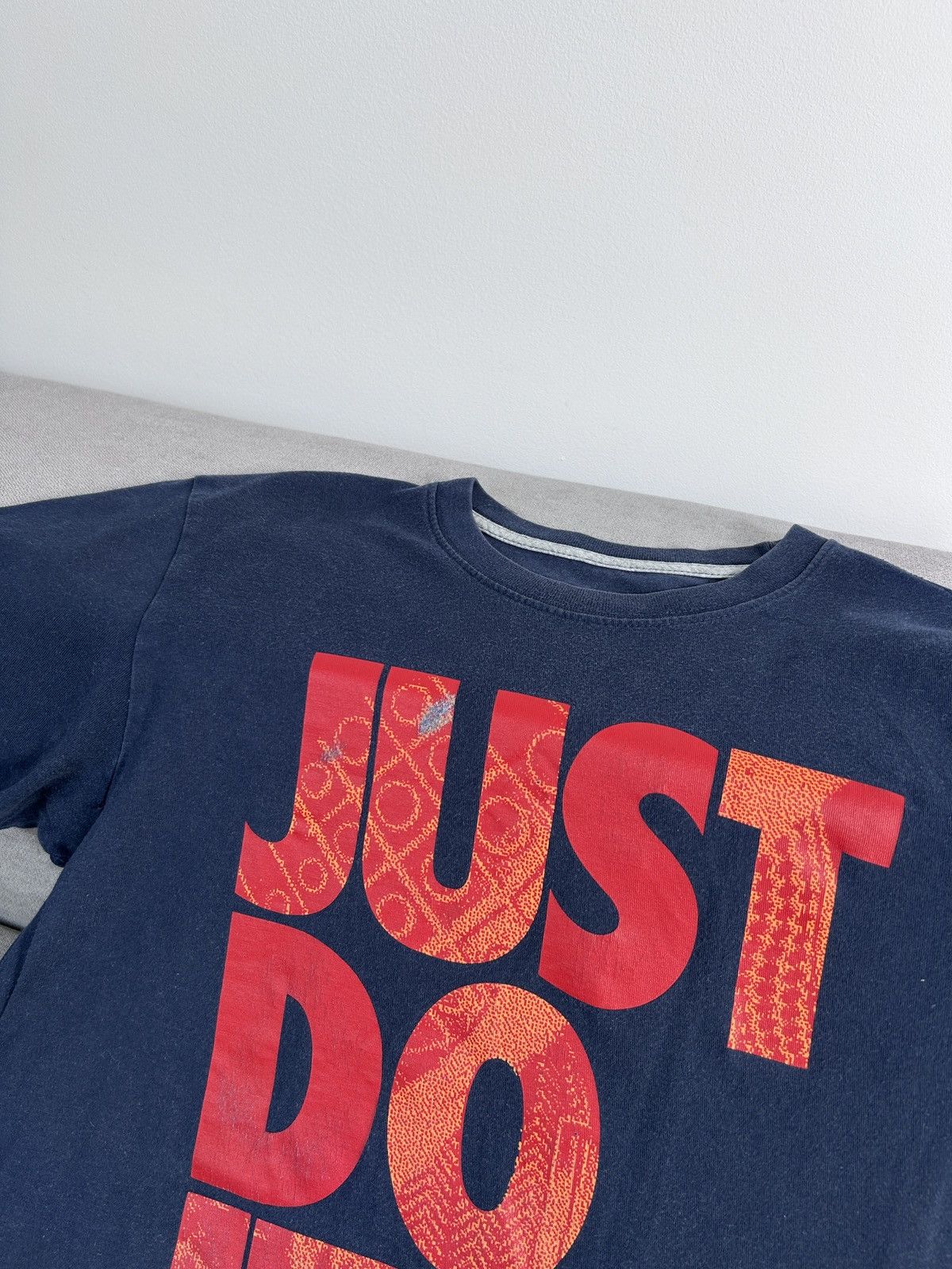 Nike × Vintage Nike Just Do It Tee Size US S / EU 44-46 / 1 - 3 Thumbnail