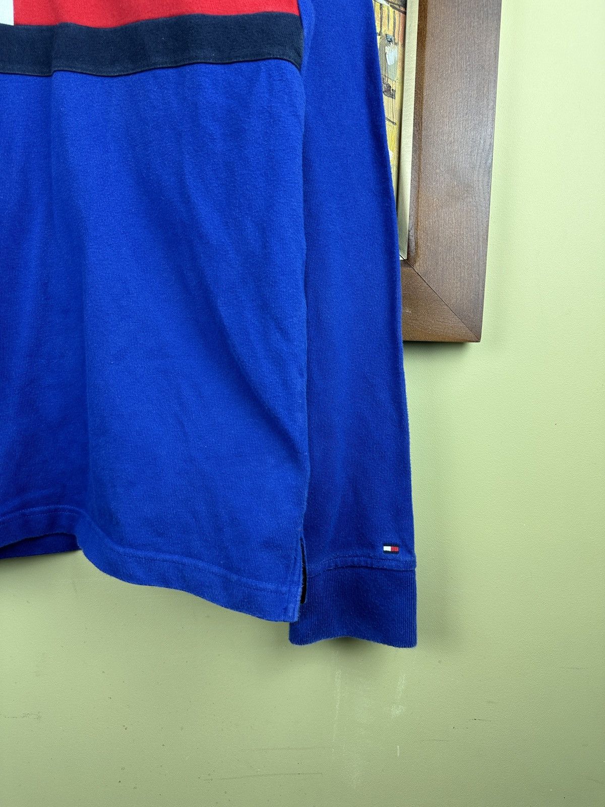Tommy Hilfiger Tommy Hilfiger flag longsleeve polo shirt Size US M / EU 48-50 / 2 - 2 Thumbnail