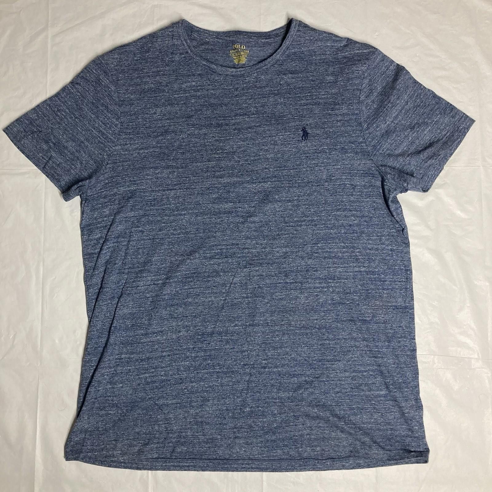 Polo Ralph Lauren Men’s XL Polo Ralph Lauren Ocean Blue Crewneck T-Shirt Size US XL / EU 56 / 4 - 1 Thumbnail