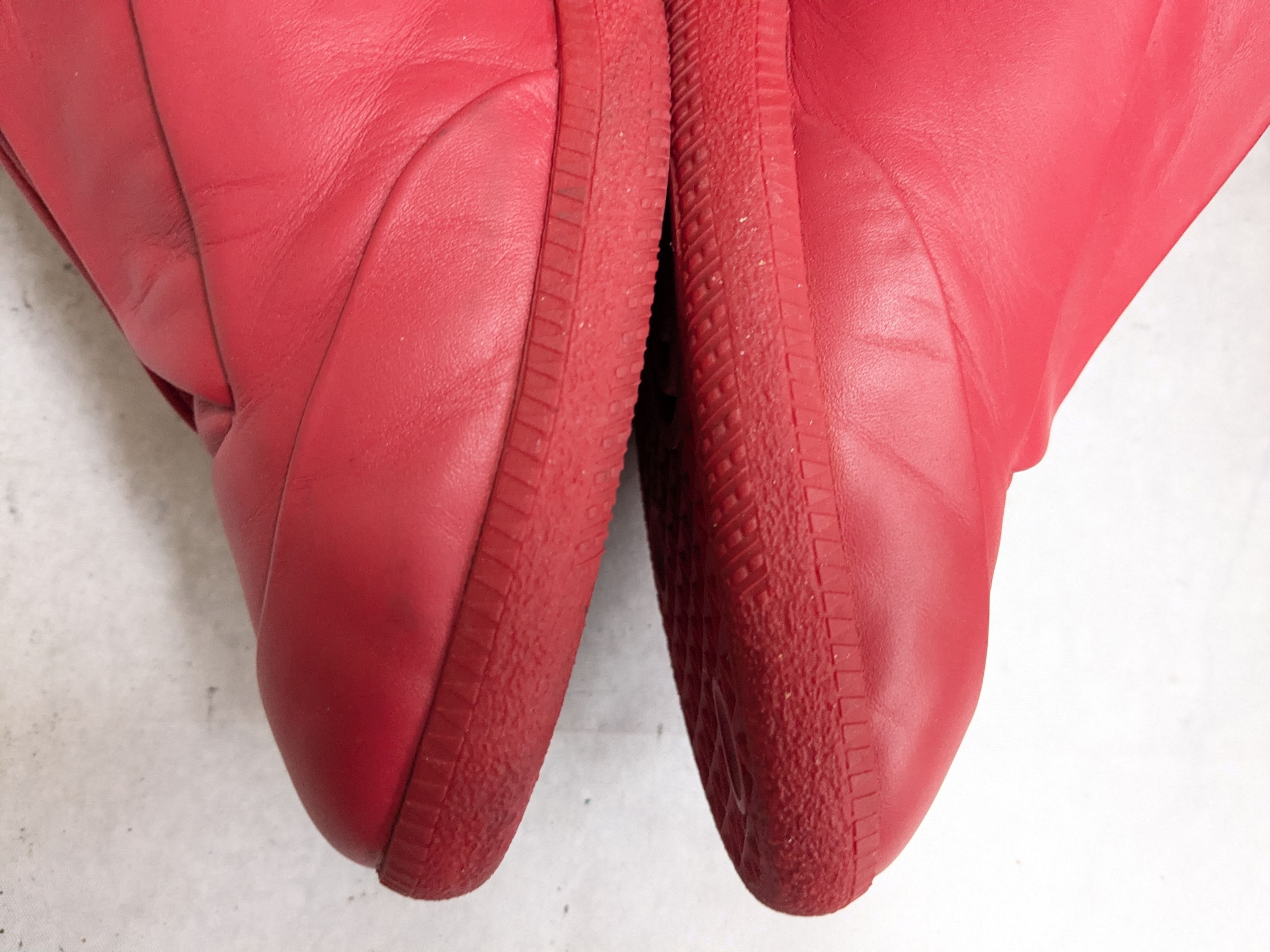 Maison Margiela Maison Margiela Future Red 13 46 High Tops Leather Sneakers Size US 13 / EU 46 - 11 Thumbnail