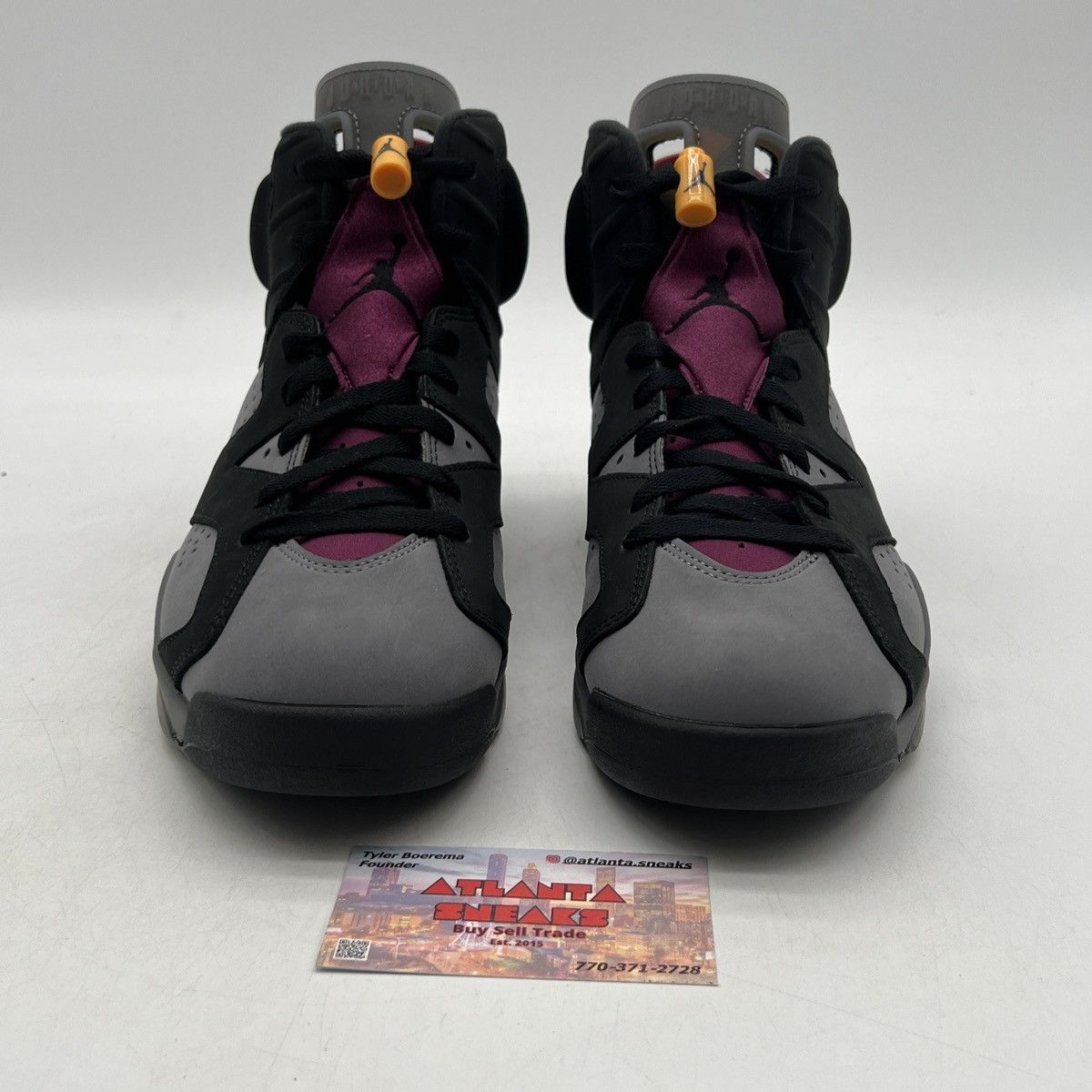 Jordan Brand Air Jordan 6 Bordeaux Size US 8.5 / EU 41-42 - 2 Thumbnail