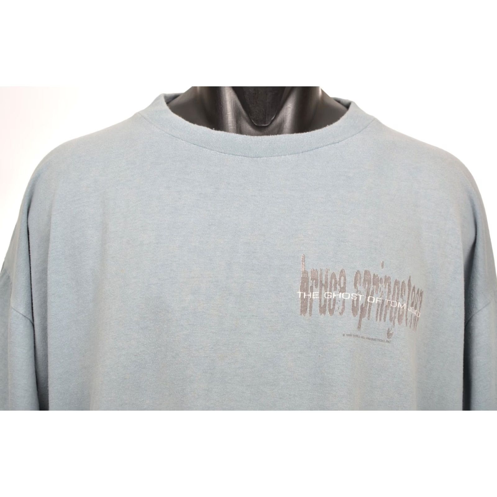 Vintage VINTAGE Redwood Bruce Springsteen The Ghost of Tom Joad T-Shirt XL Blue Mens Size US XL / EU 56 / 4 - 2 Thumbnail
