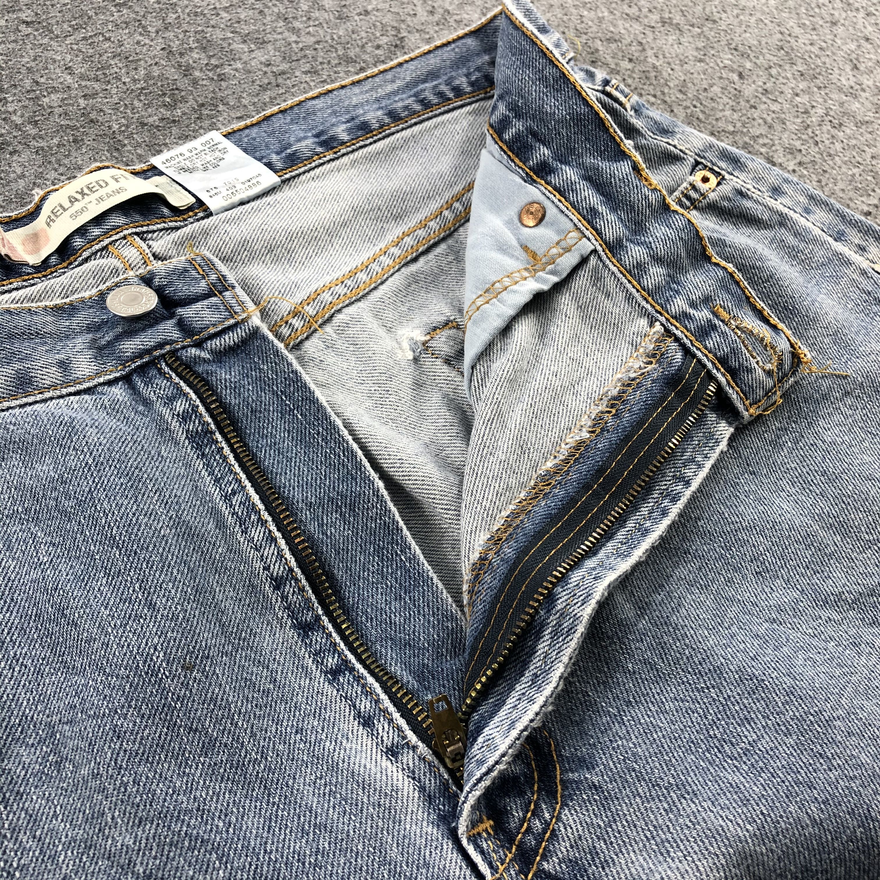Levi's × Vintage Vintage Blue Wash Levis 550 Jeans-JM1480 Size US 37 - 9 Thumbnail