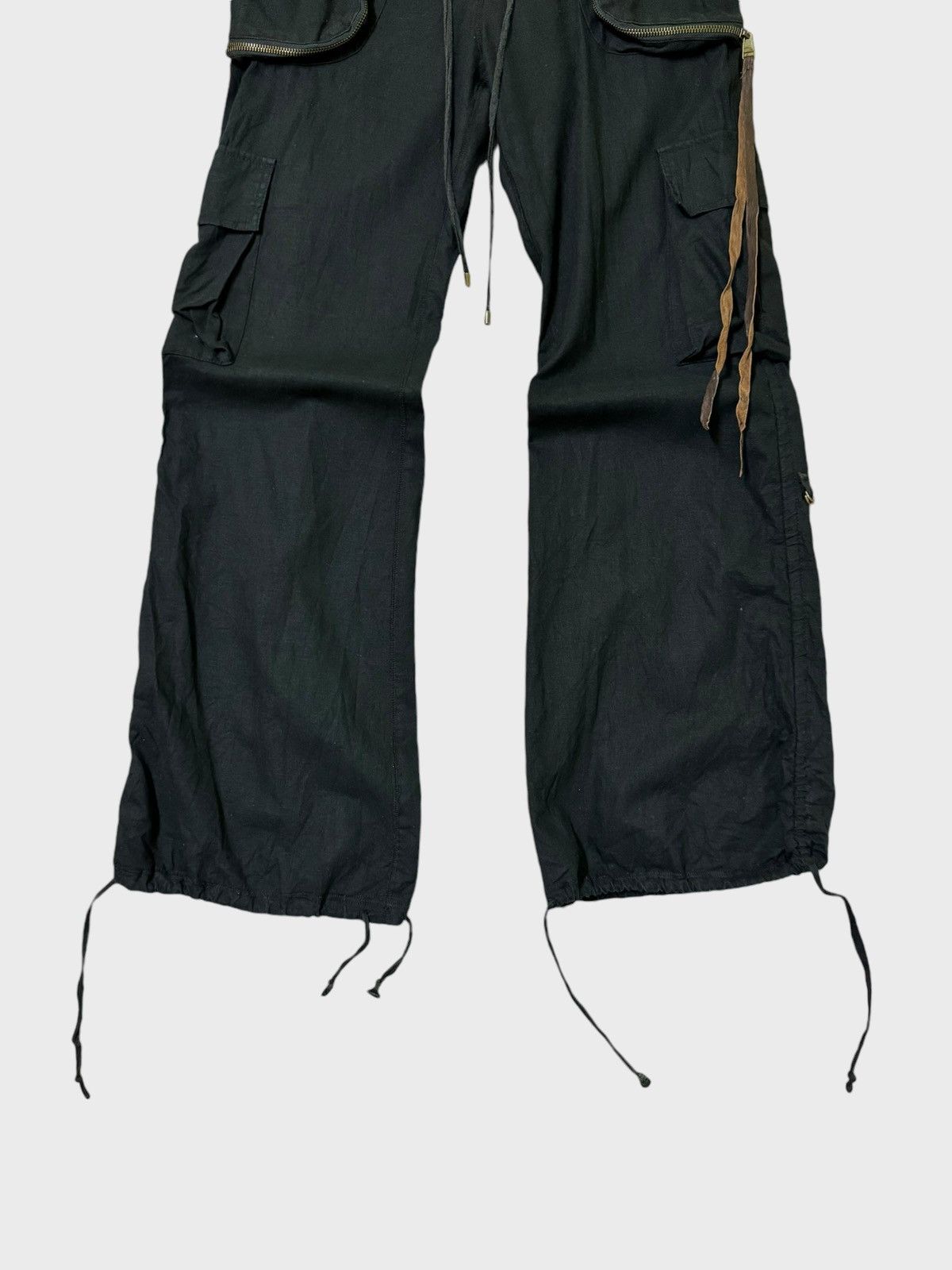 If Six Was Nine G.O.A Goa Military Flared Drawstring Zipper Pocket Cargo Size US 32 / EU 48 - 4 Thumbnail