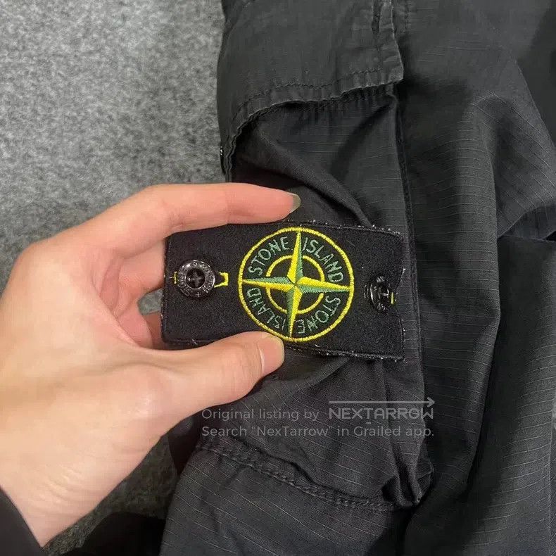 Stone Island Stone Island Washed Cargo Pants Trousers Size US 31 - 6 Thumbnail