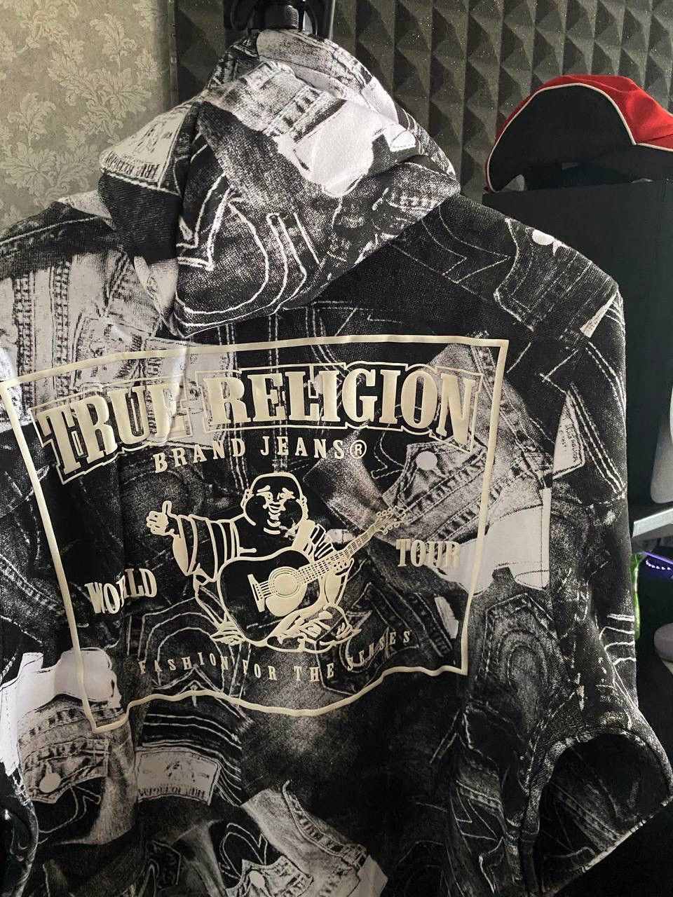 True Religion True Religion Buddha Jeans Zip Hoodie Size US L / EU 52-54 / 3 - 2 Thumbnail
